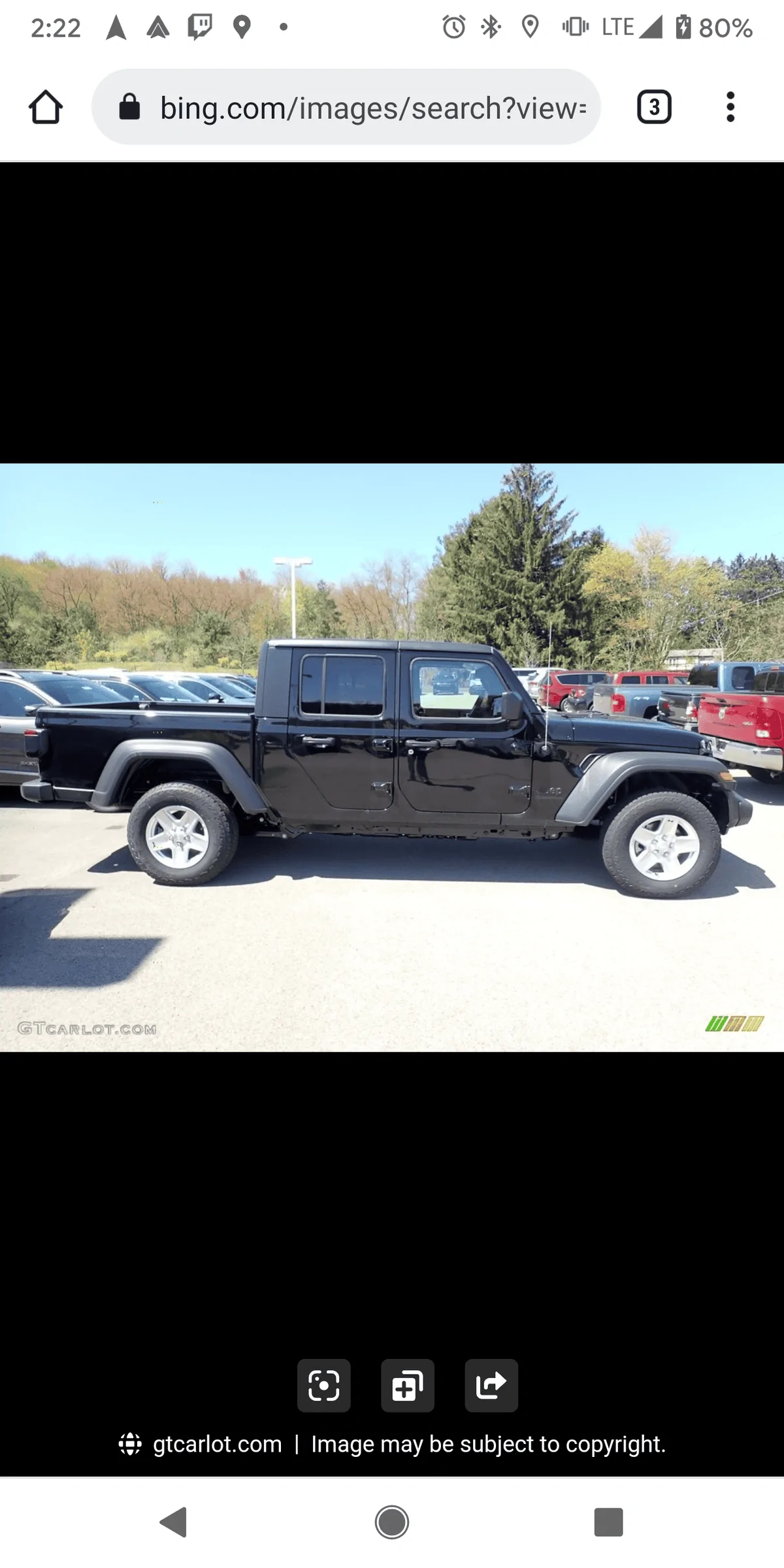 Jeep Gladiator Show me your sport and sport s with factory wheels and 33s. Screenshot_20220306-142244