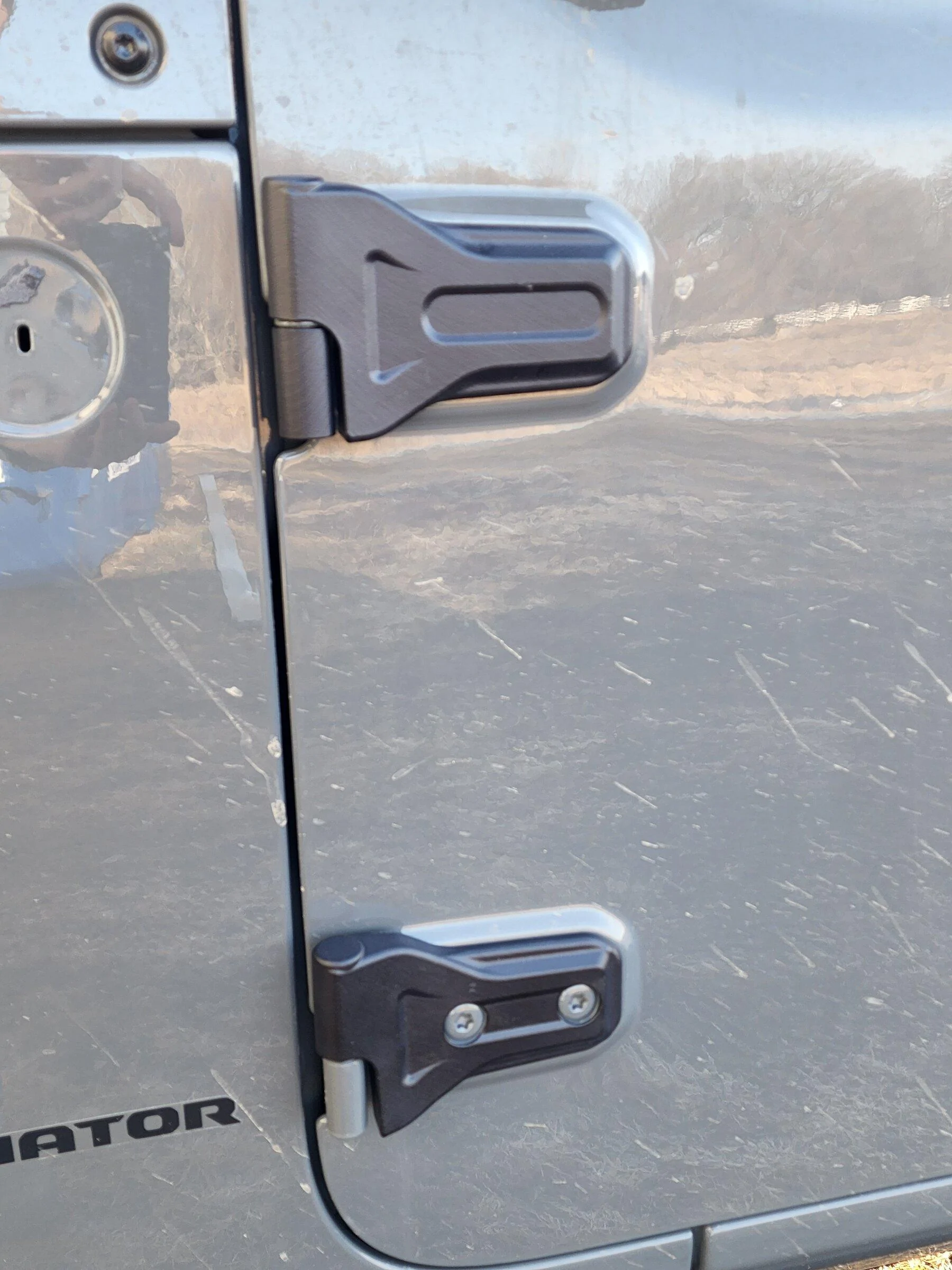 Jeep Gladiator ? ? Custom Design Hinge Covers  - Hood & Door - Multiple textures available.. 2022-03-20 09.14.03