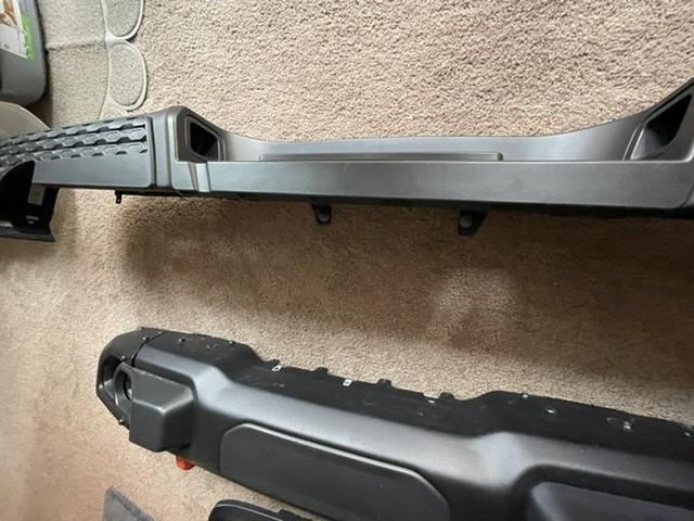 Jeep Gladiator OEM Rubicon Steel Rear bumper w/parking sensor holes $350 4CB5B940-2C2E-47AA-A0E6-060A989CA9B3