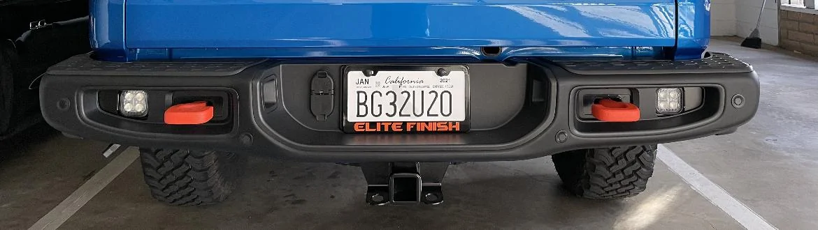 Jeep Gladiator OEM Rubicon Steel Rear bumper w/parking sensor holes $350 1693219E-276A-4ED1-BA73-A39C1CF07DFE