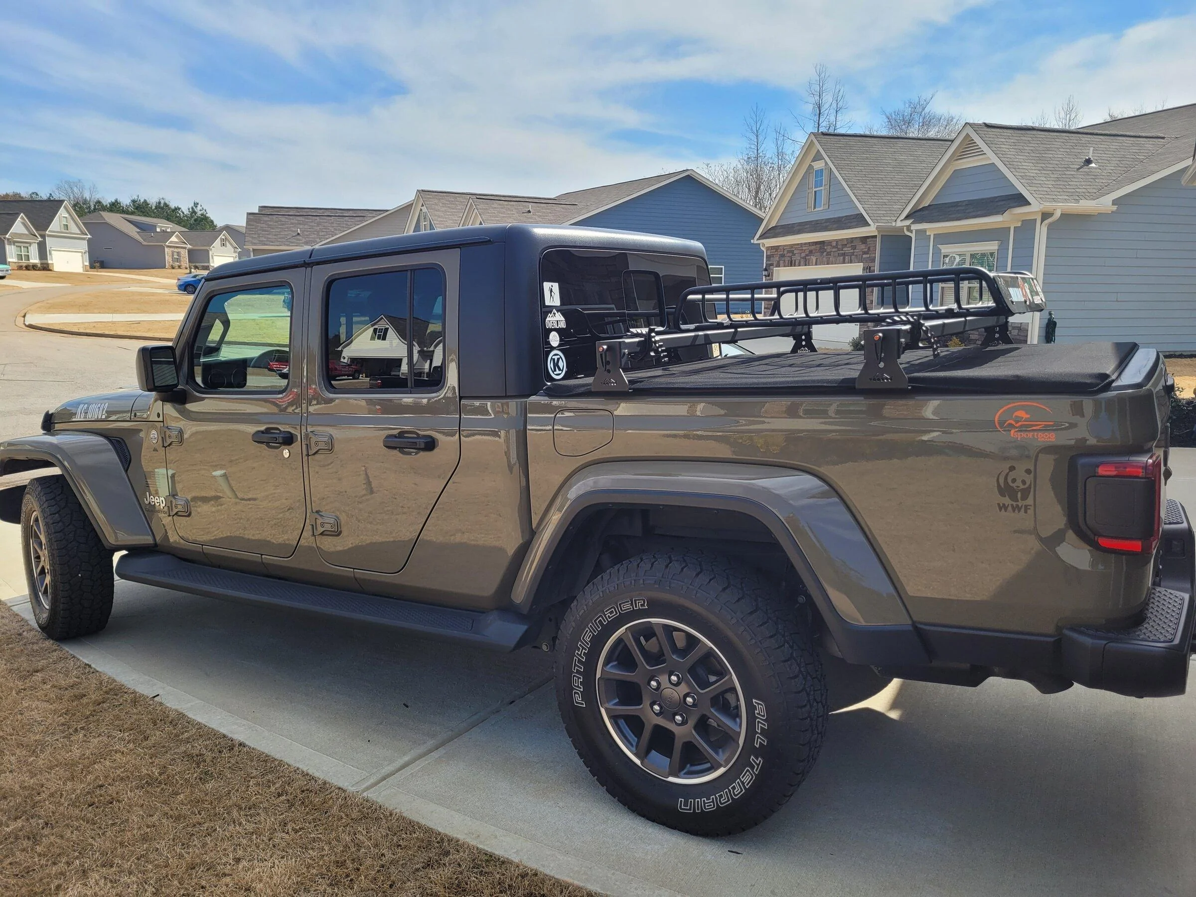Jeep Gladiator Jeep Gladiator High Rise Crossbars 20220212_114352