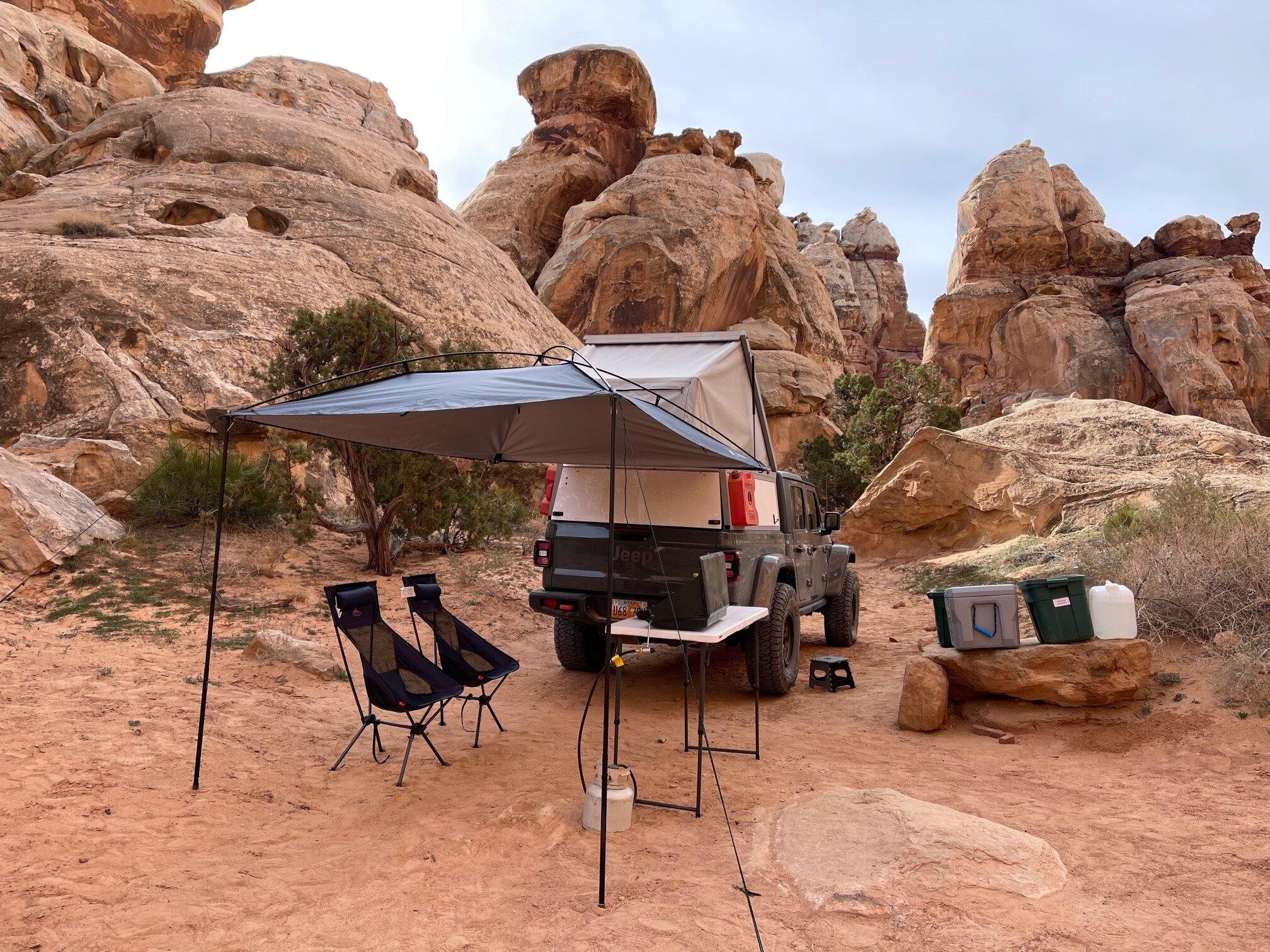 Jeep Gladiator My Tent Topper - Custom Wedge Tent Top4