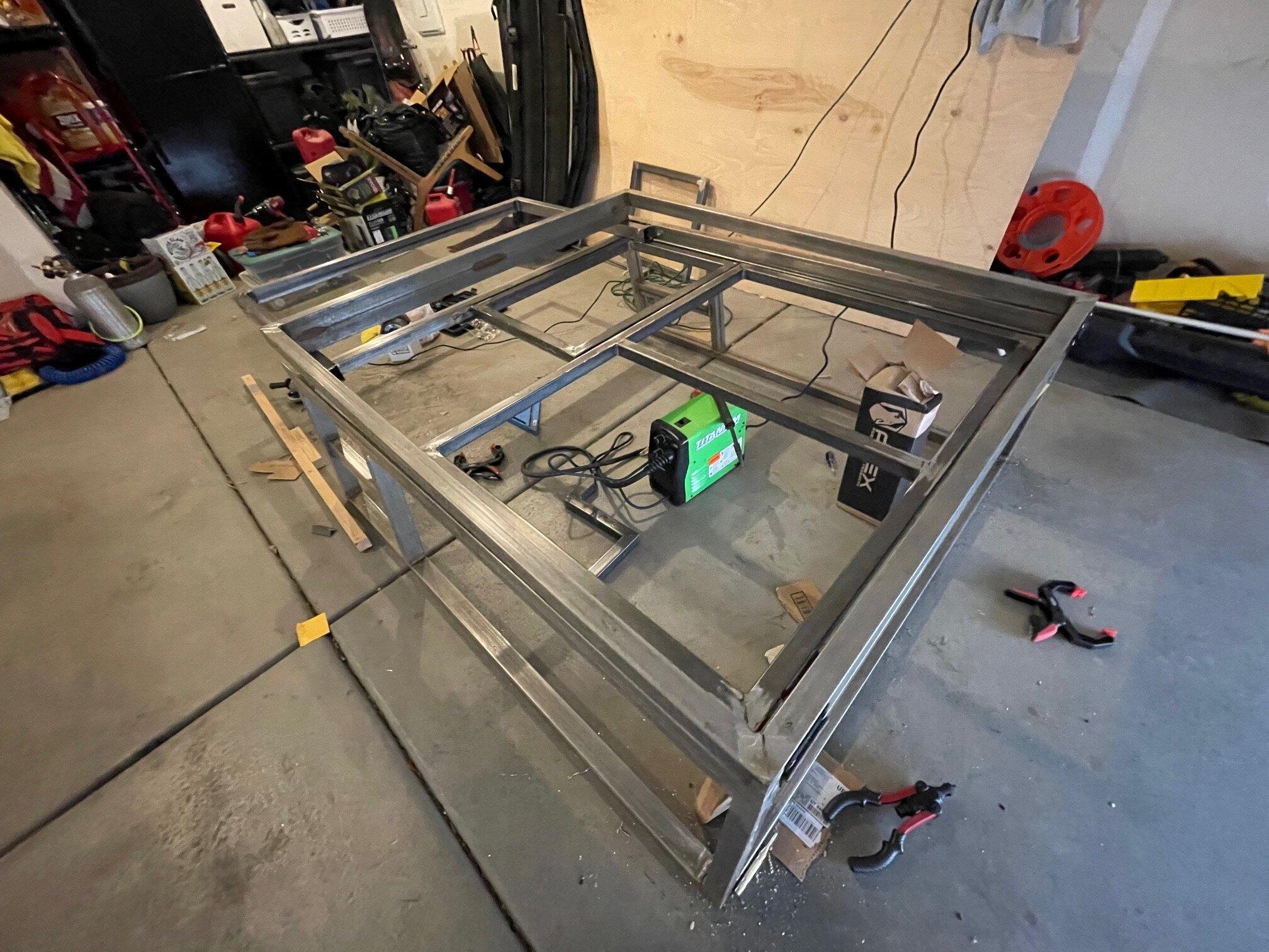Jeep Gladiator My Tent Topper - Custom Wedge Tent Frame1