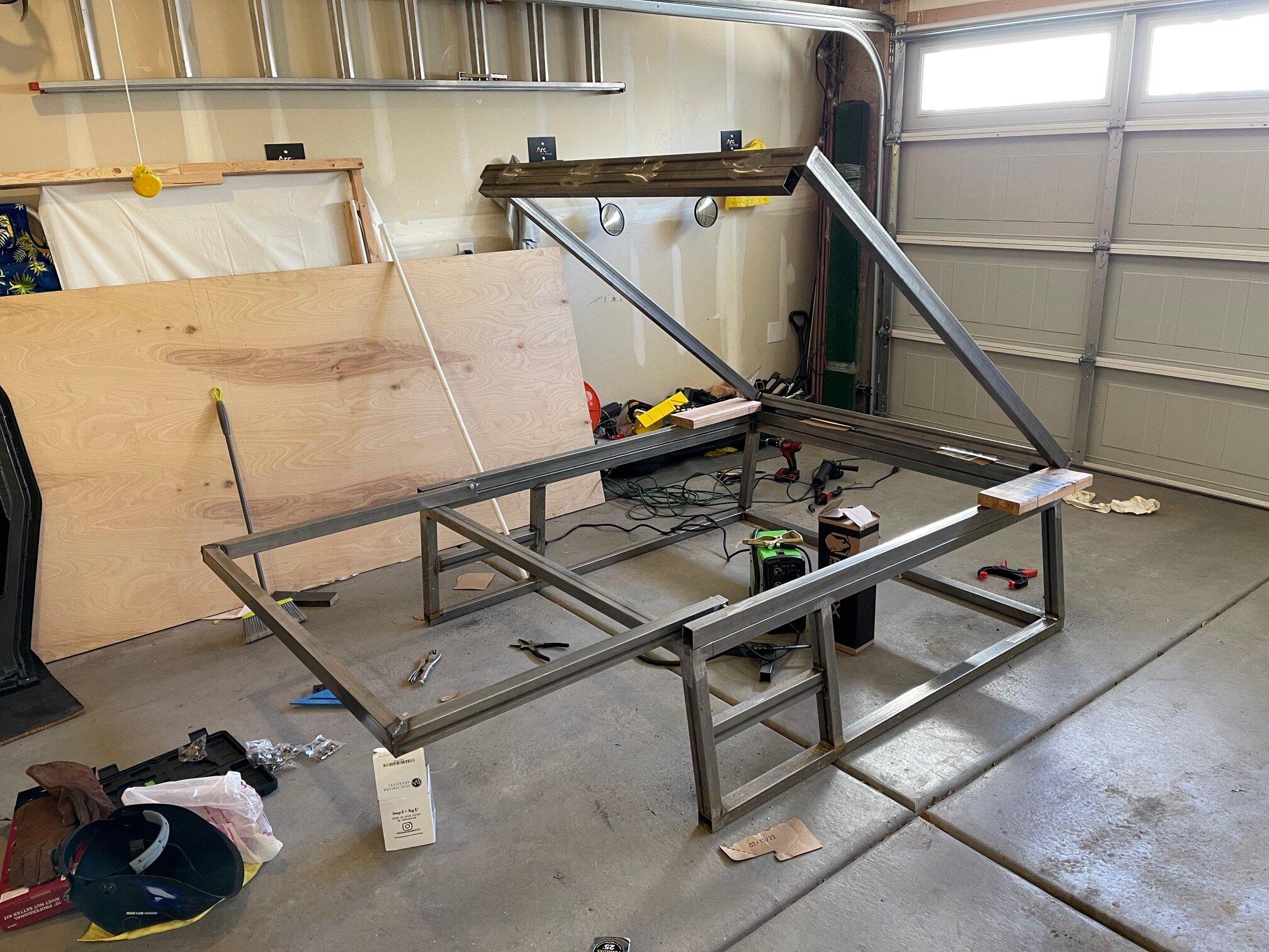 Jeep Gladiator My Tent Topper - Custom Wedge Tent Frame3