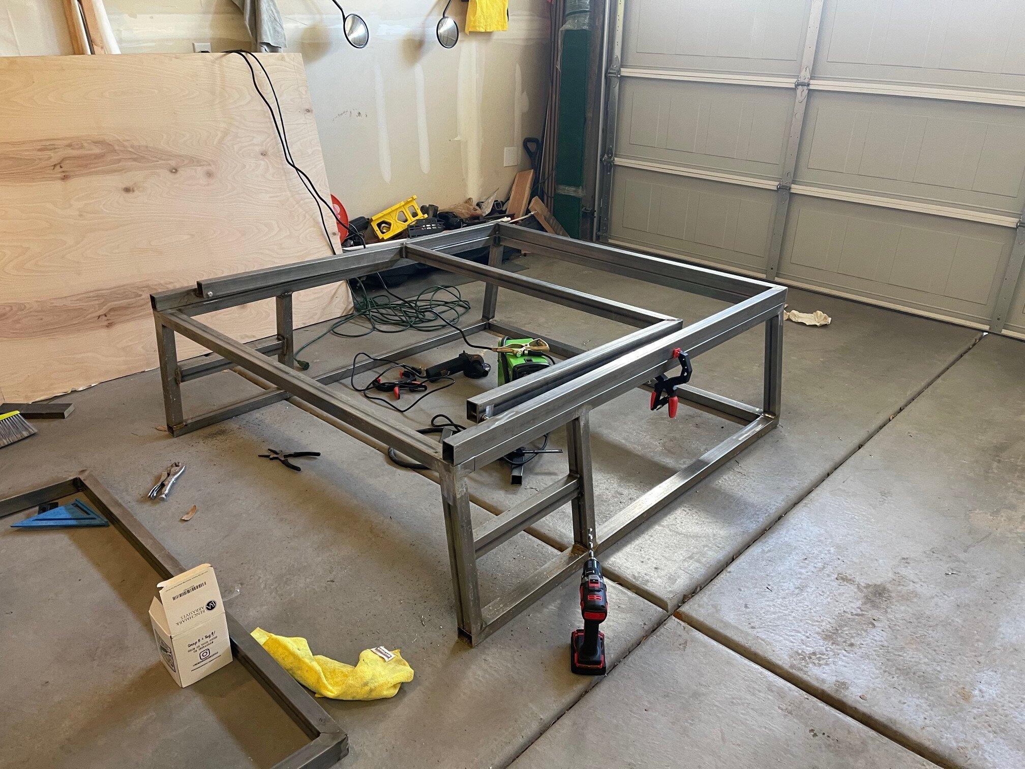 Jeep Gladiator My Tent Topper - Custom Wedge Tent Frame5