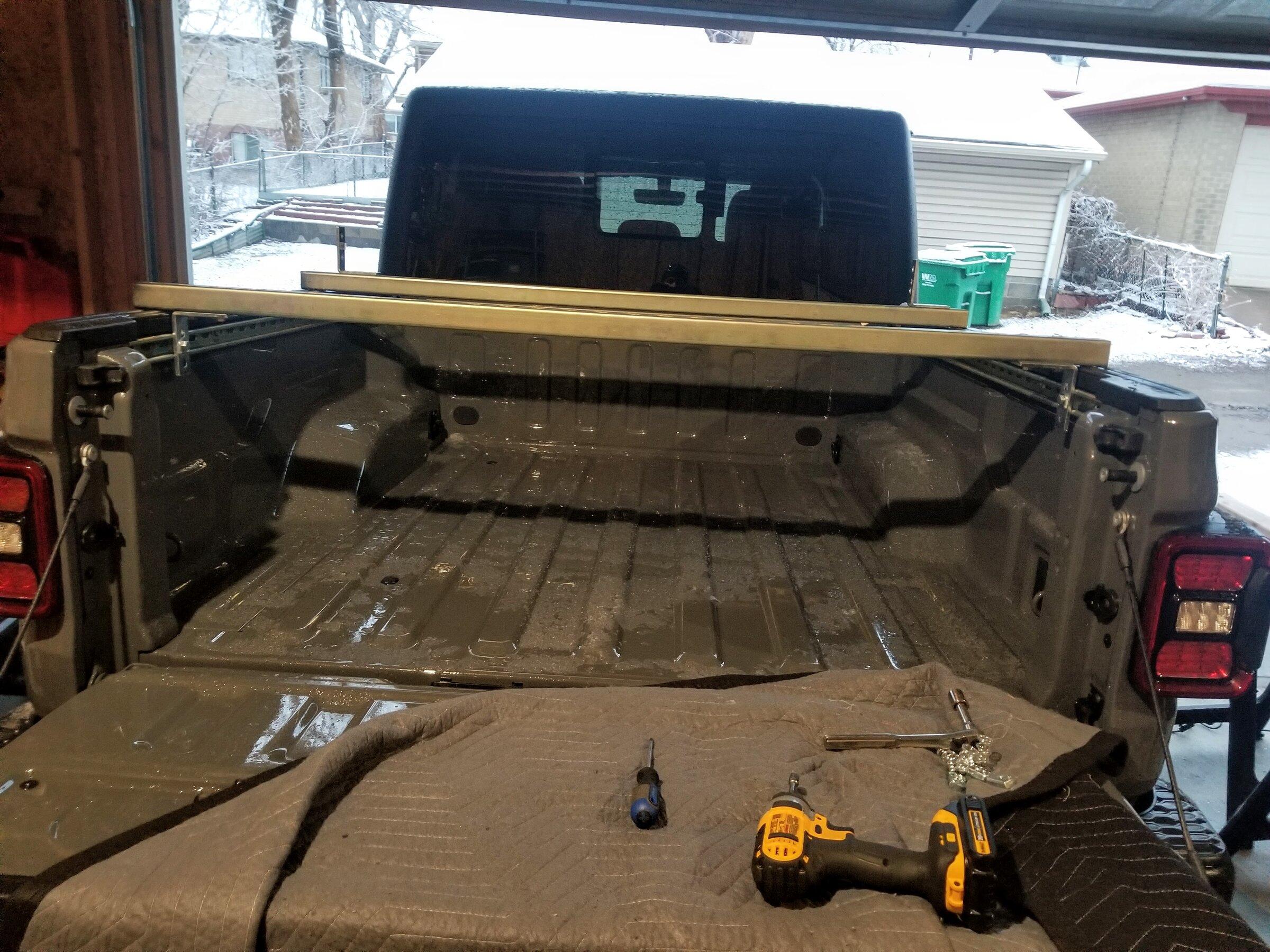 Jeep Gladiator DIY Bed Rail System 20210313_174721