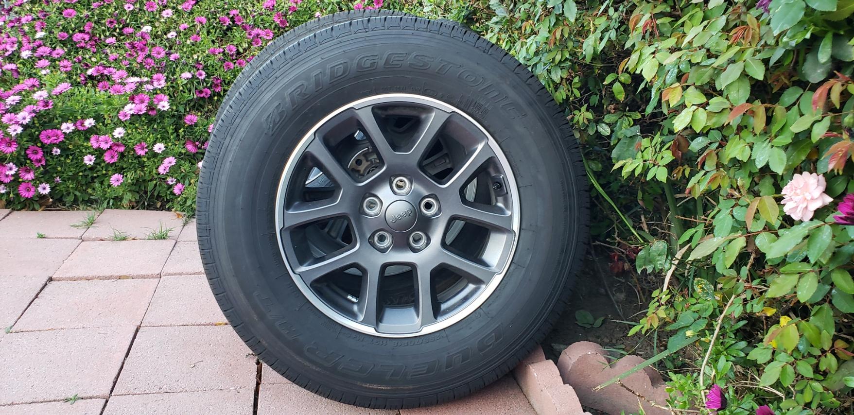 Jeep Gladiator For Sale: Overland Wheels & Tires + spare 20220320_184357