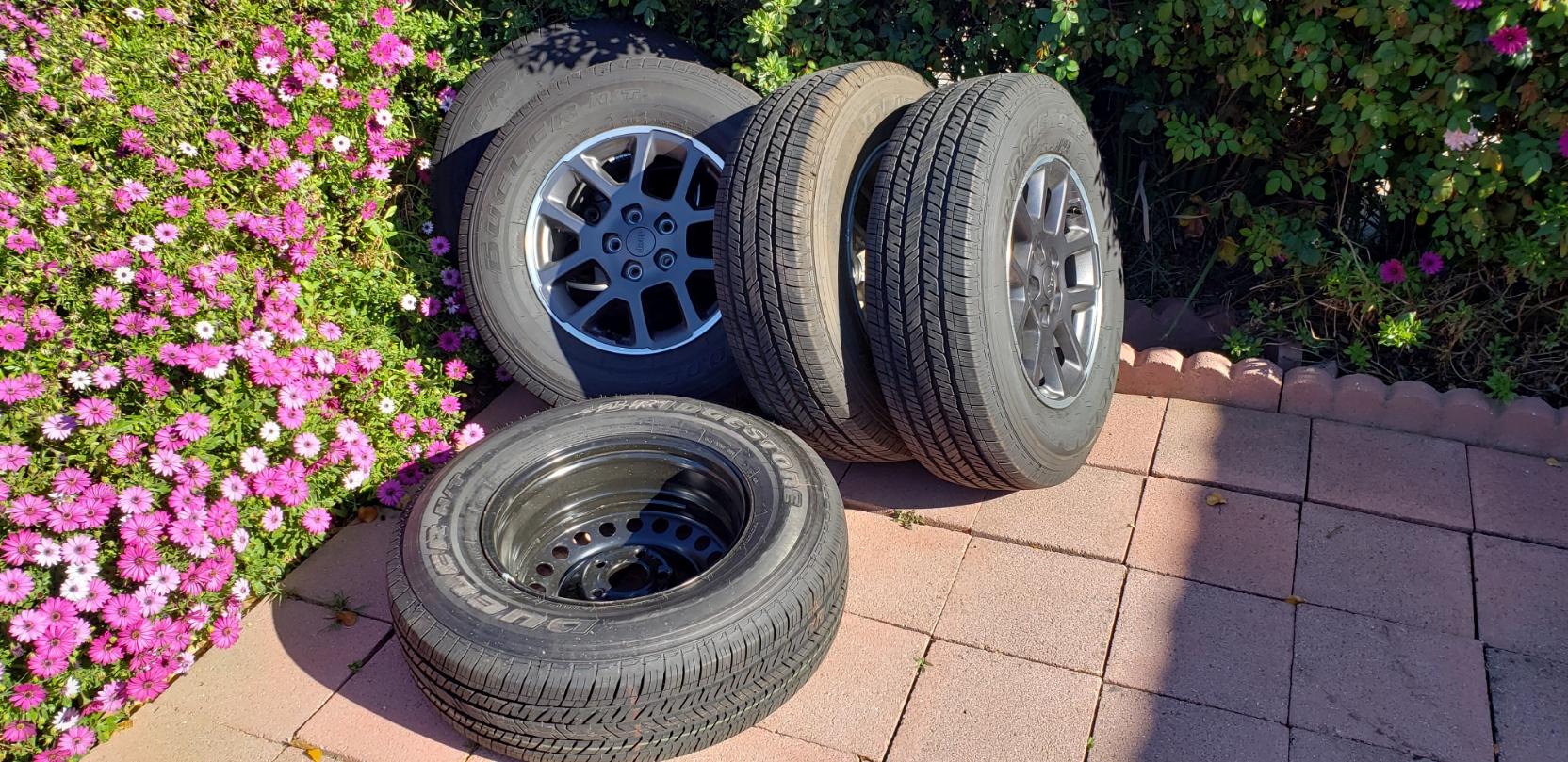 Jeep Gladiator For Sale: Overland Wheels & Tires + spare 20220321_162007