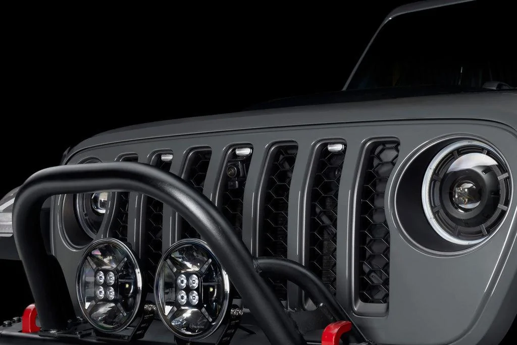Jeep Gladiator NEW! Updated Design Pre-Runner Style LED Grill Light Kit 5889-005-C_I_1024x1024