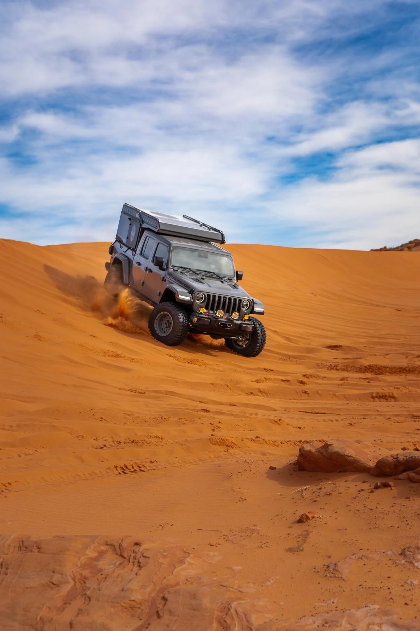 Jeep Gladiator Hi, We're Harker Outdoors! We build Expedition Driven Campers for Jeep Gladiator. DSC04772-4