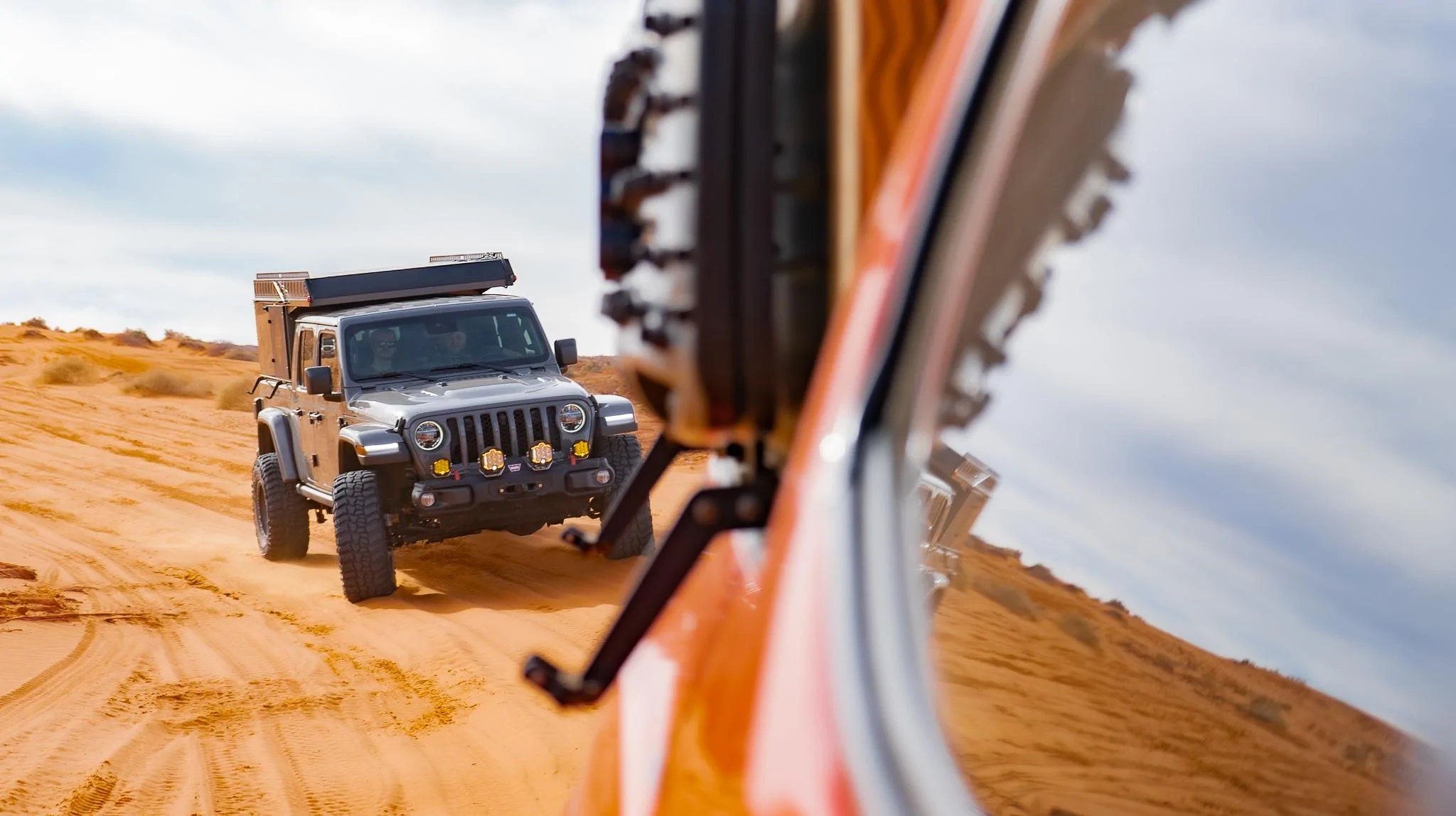 Jeep Gladiator Hi, We're Harker Outdoors! We build Expedition Driven Campers for Jeep Gladiator. DSC04784-3