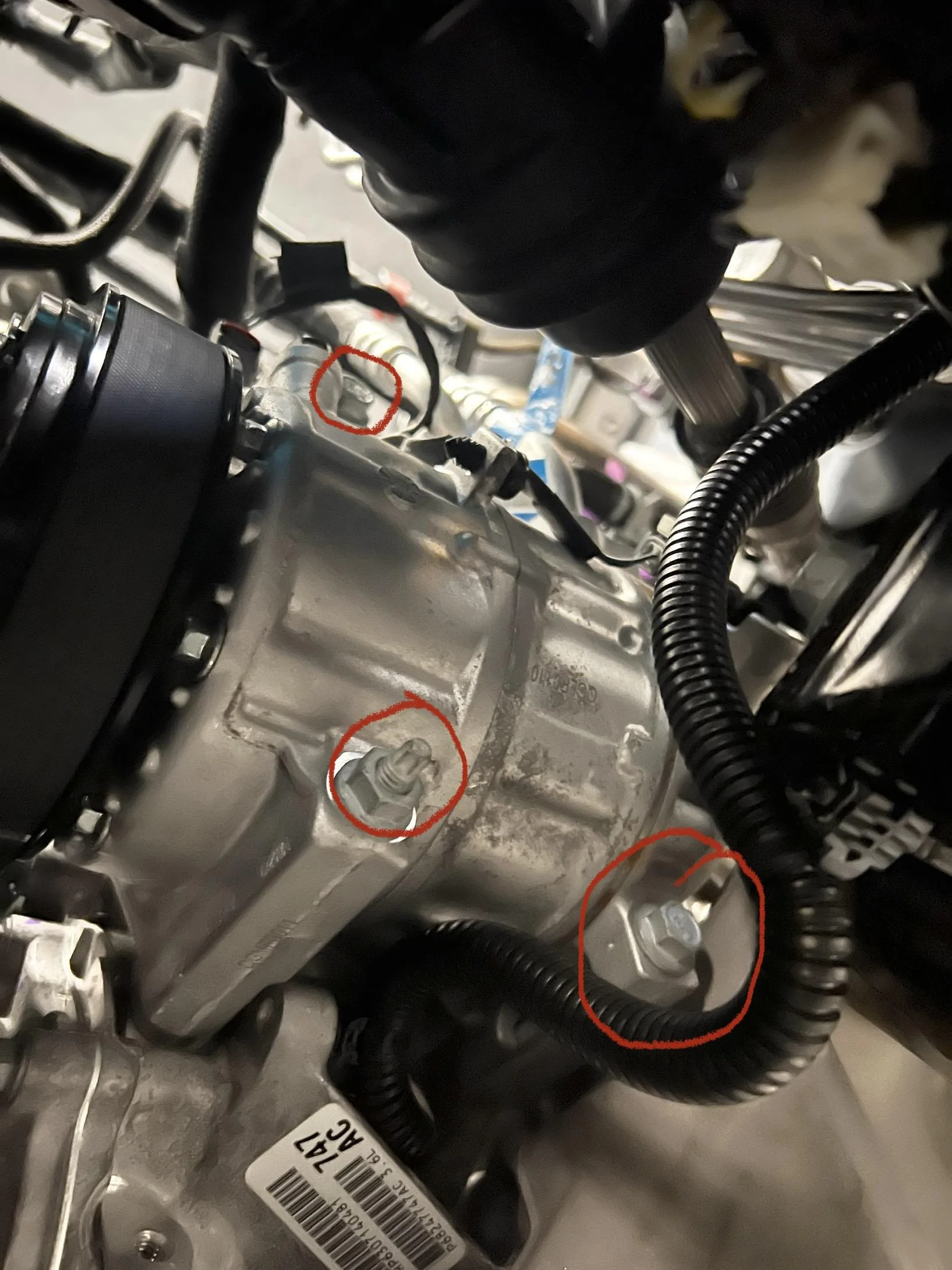 Jeep Gladiator JT 3.6 Block Heater Installation AF871FB6-038C-4180-9B2C-57D1B4070AAC