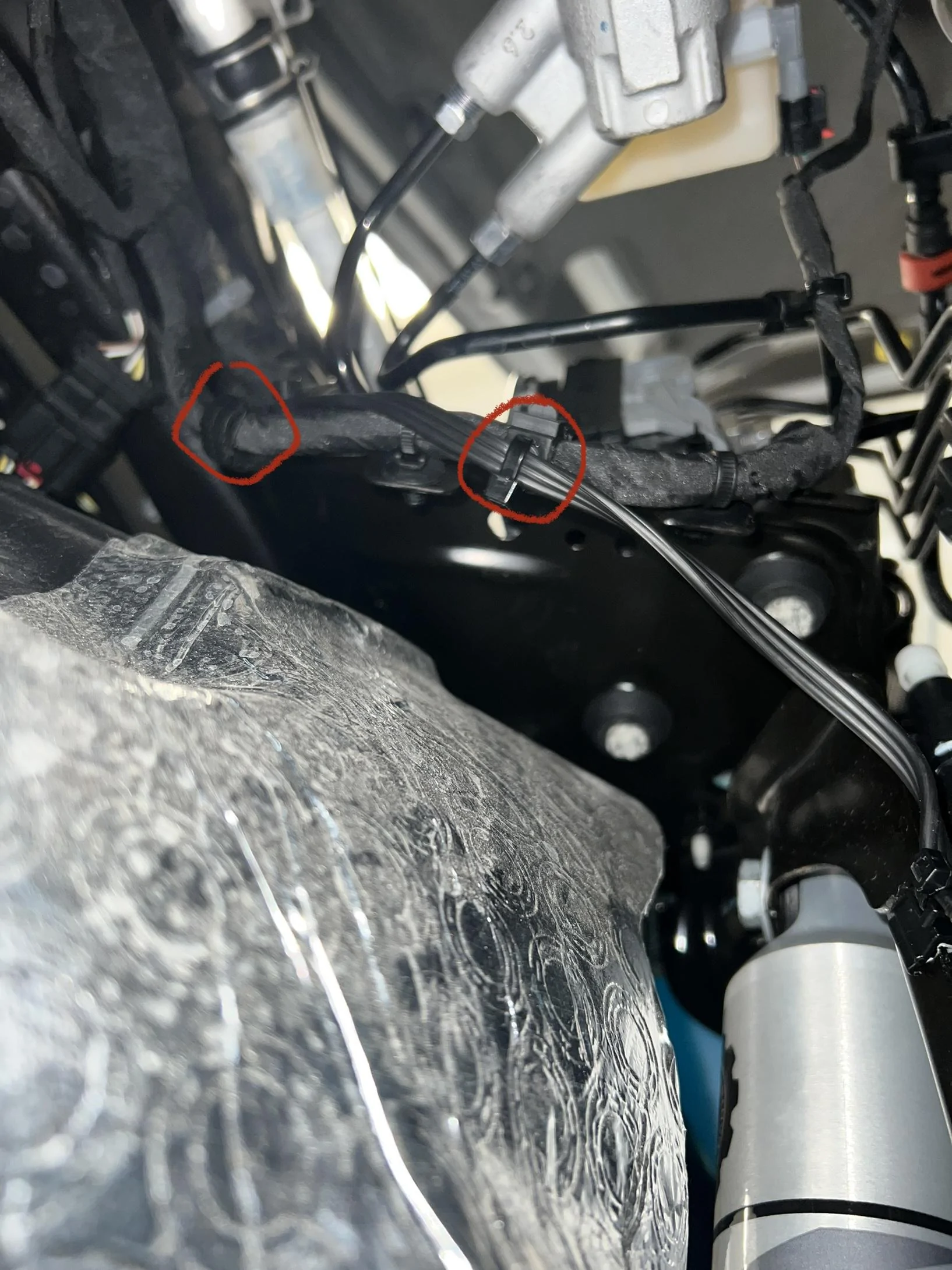 Jeep Gladiator JT 3.6 Block Heater Installation 8C280A40-BA14-431A-A5A8-962E4C831895