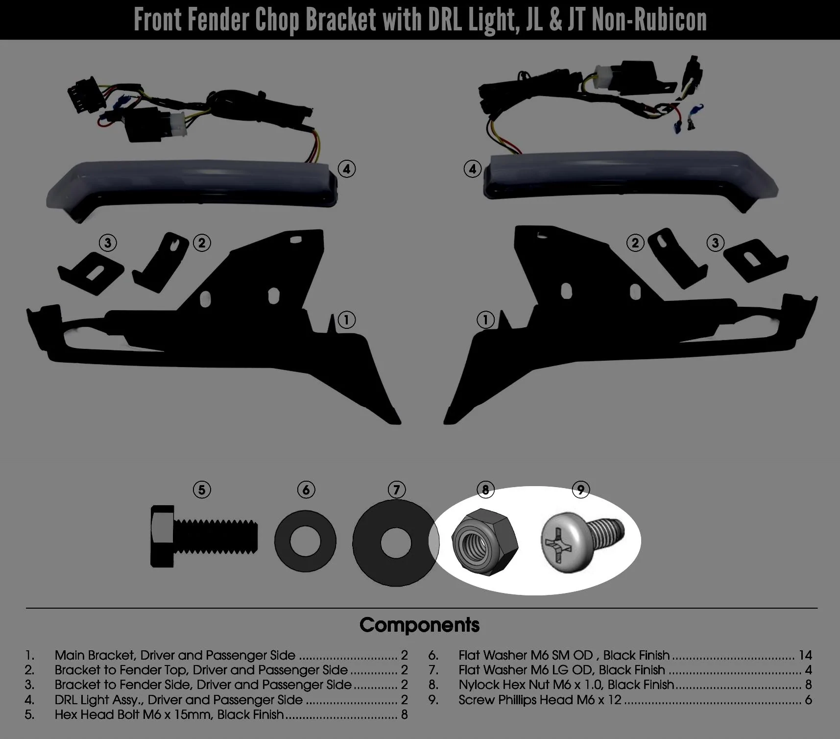 Jeep Gladiator Beware Quadratec and Rugged Ridge. Missing Hardware & Instructions Screen Shot 2022-03-22 at 10.53.19 PM
