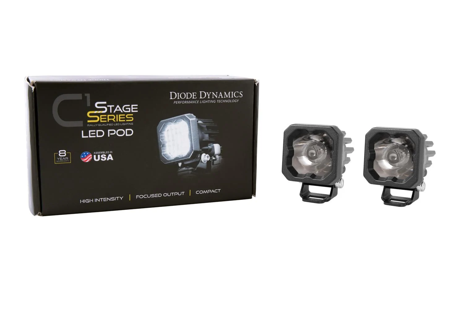 Jeep Gladiator SSC1 1" LED Pods | Diode Dynamics I11hyDq