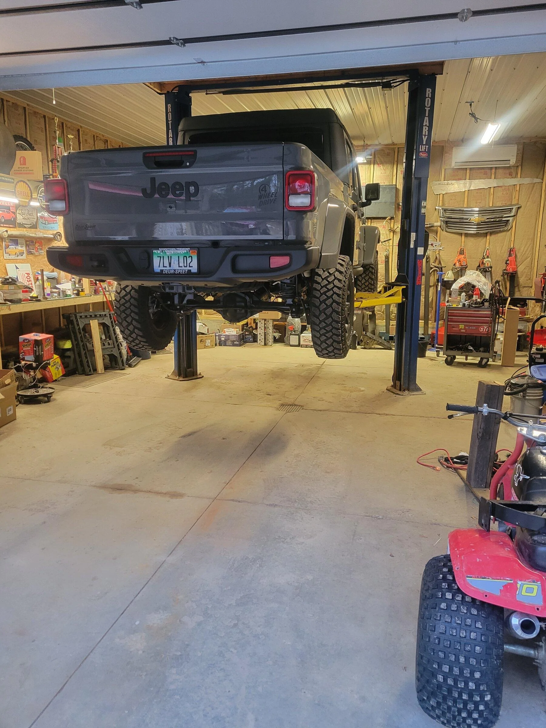 Jeep Gladiator Dealer is amazed that I would lift a brand new Gladiator... 20220321_194245