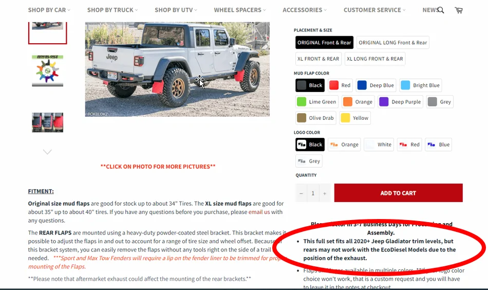 Jeep Gladiator Anyone have Rok Blokz on a Gladiator diesel ? 1648168291004