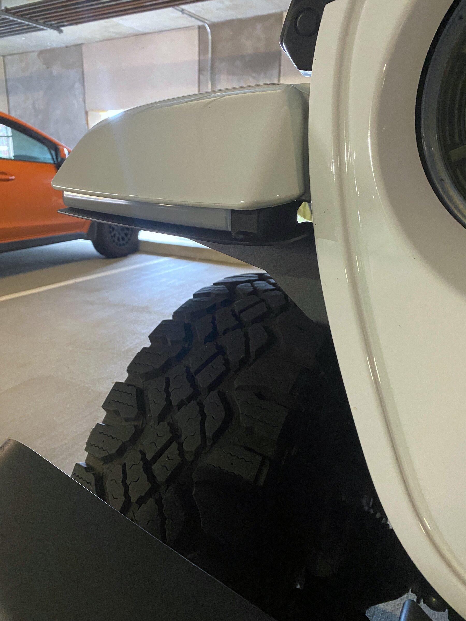 Jeep Gladiator Rugged Ridge DRL Chop Brackets for the Sport S IMG_1464