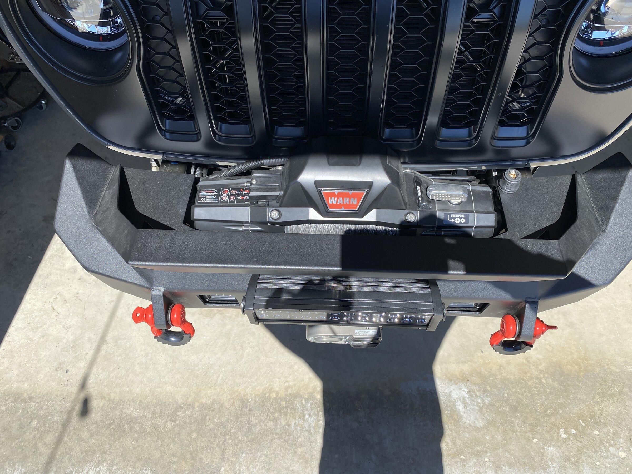 Jeep Gladiator Road Armor Front Bumper B3C19E1E-3233-45FB-8E8B-D4130E2A01E3