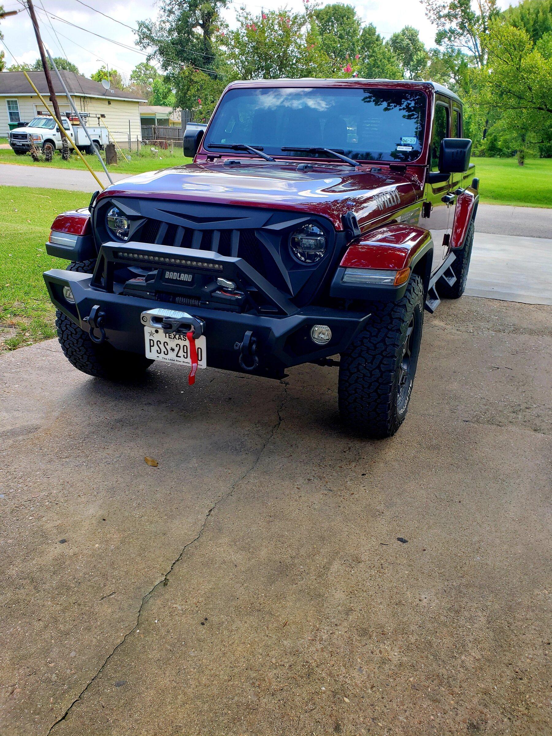 Jeep Gladiator Gladiator bumpers and winch options? 20210811_145900