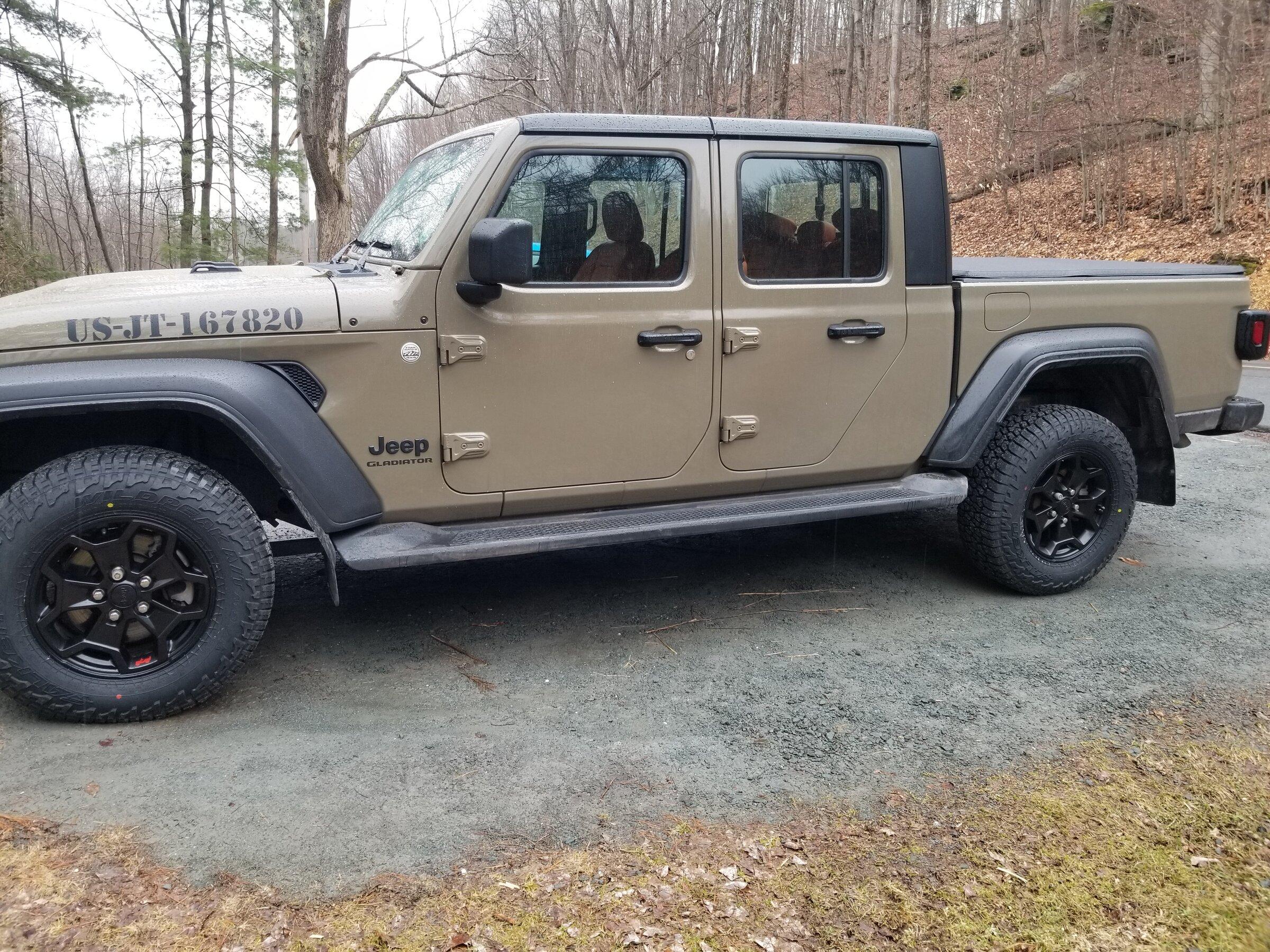 Jeep Gladiator SHOW ME YOUR WHEELS! 20220326_104836
