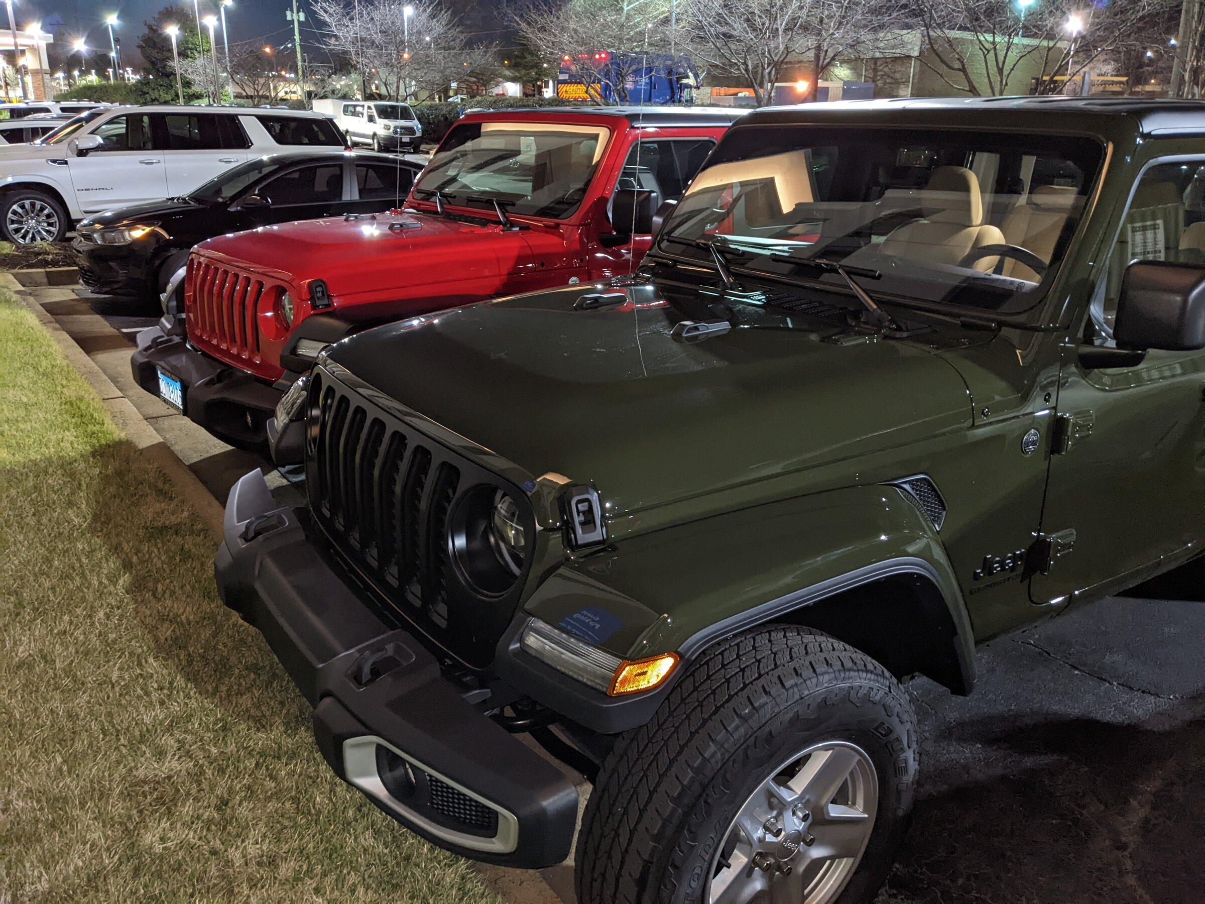 Jeep Gladiator Texas Jeepers that have purchased from Gupton Motors PXL_20220326_110846247