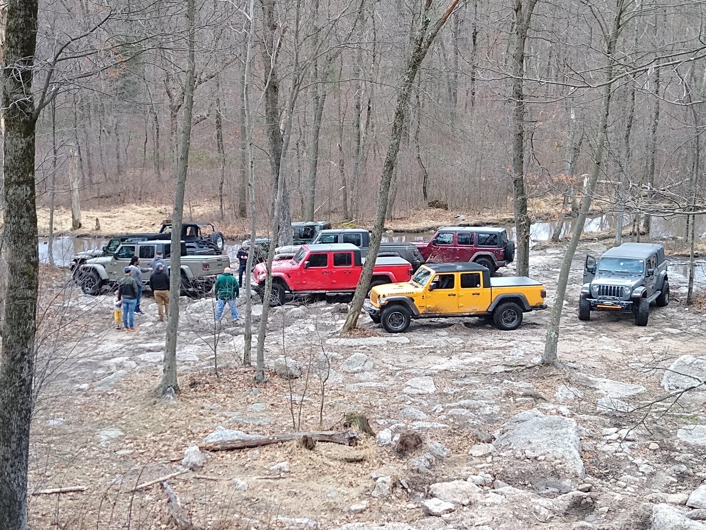 Jeep Gladiator Rausch Creek March 26th meetup IMG_20220326_120711129