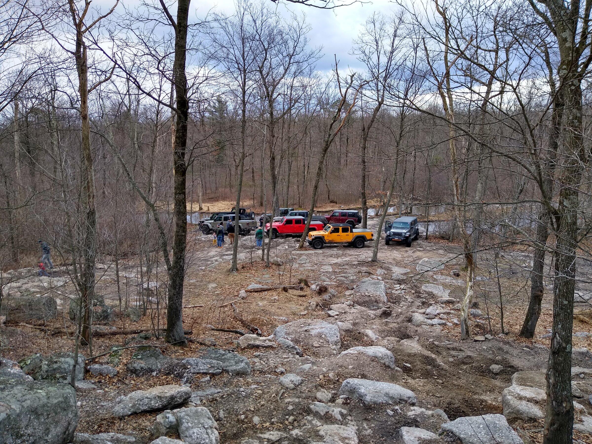 Jeep Gladiator Rausch Creek March 26th meetup IMG_20220326_120702832_HDR