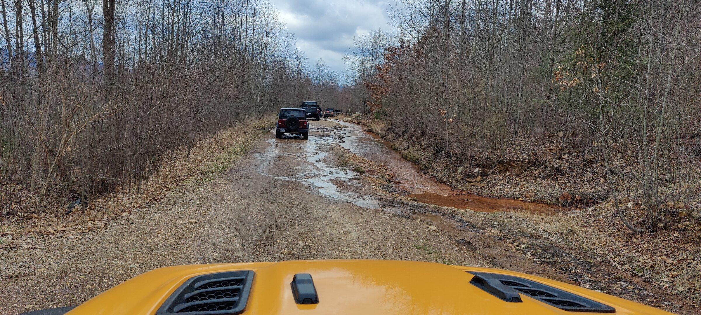 Jeep Gladiator Rausch Creek March 26th meetup IMG_20220326_095641