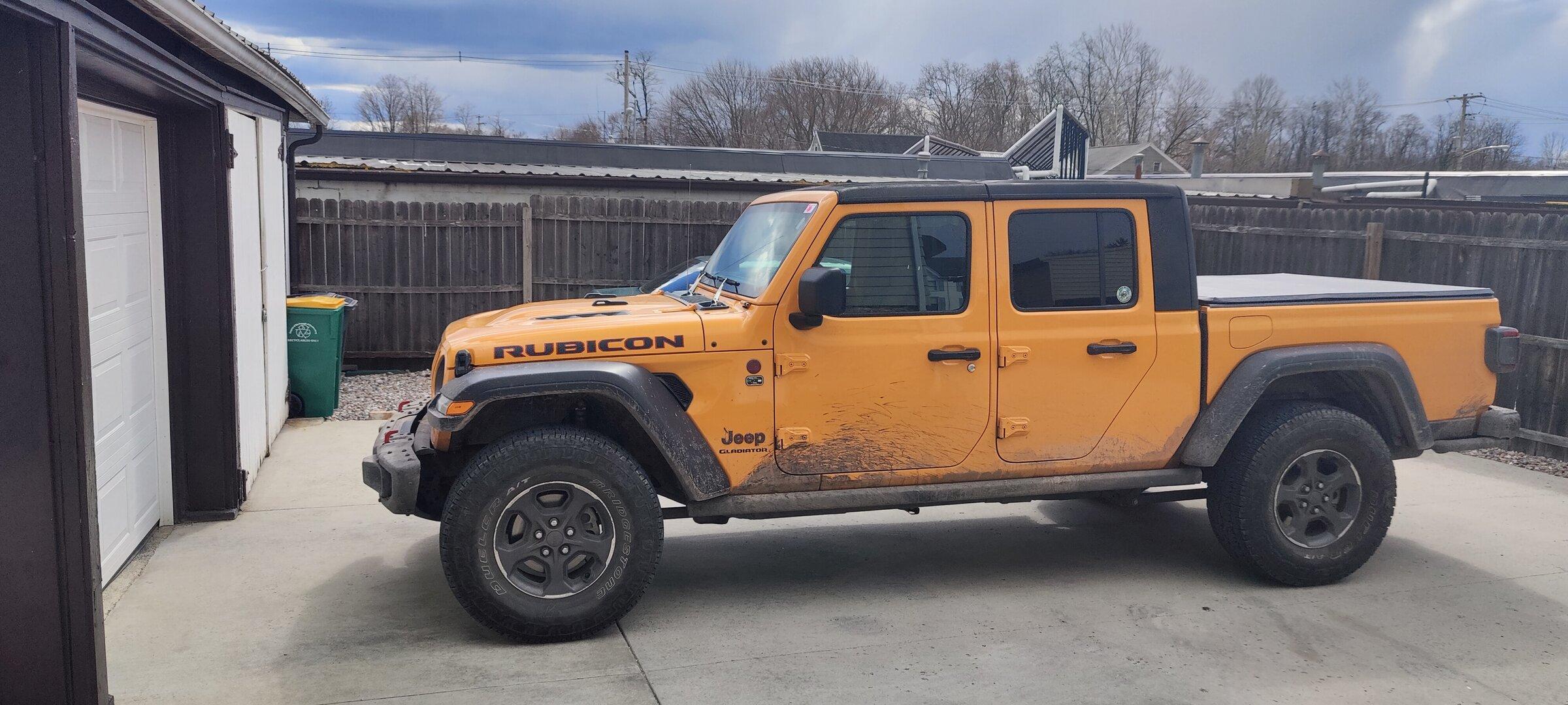 Jeep Gladiator Rausch Creek March 26th meetup IMG_20220326_145828