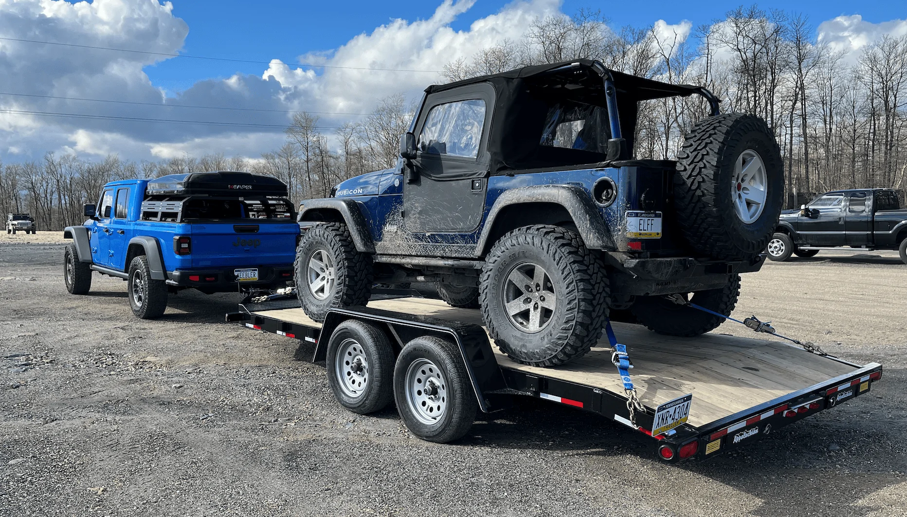 Jeep Gladiator Rausch Creek March 26th meetup 1648336593152