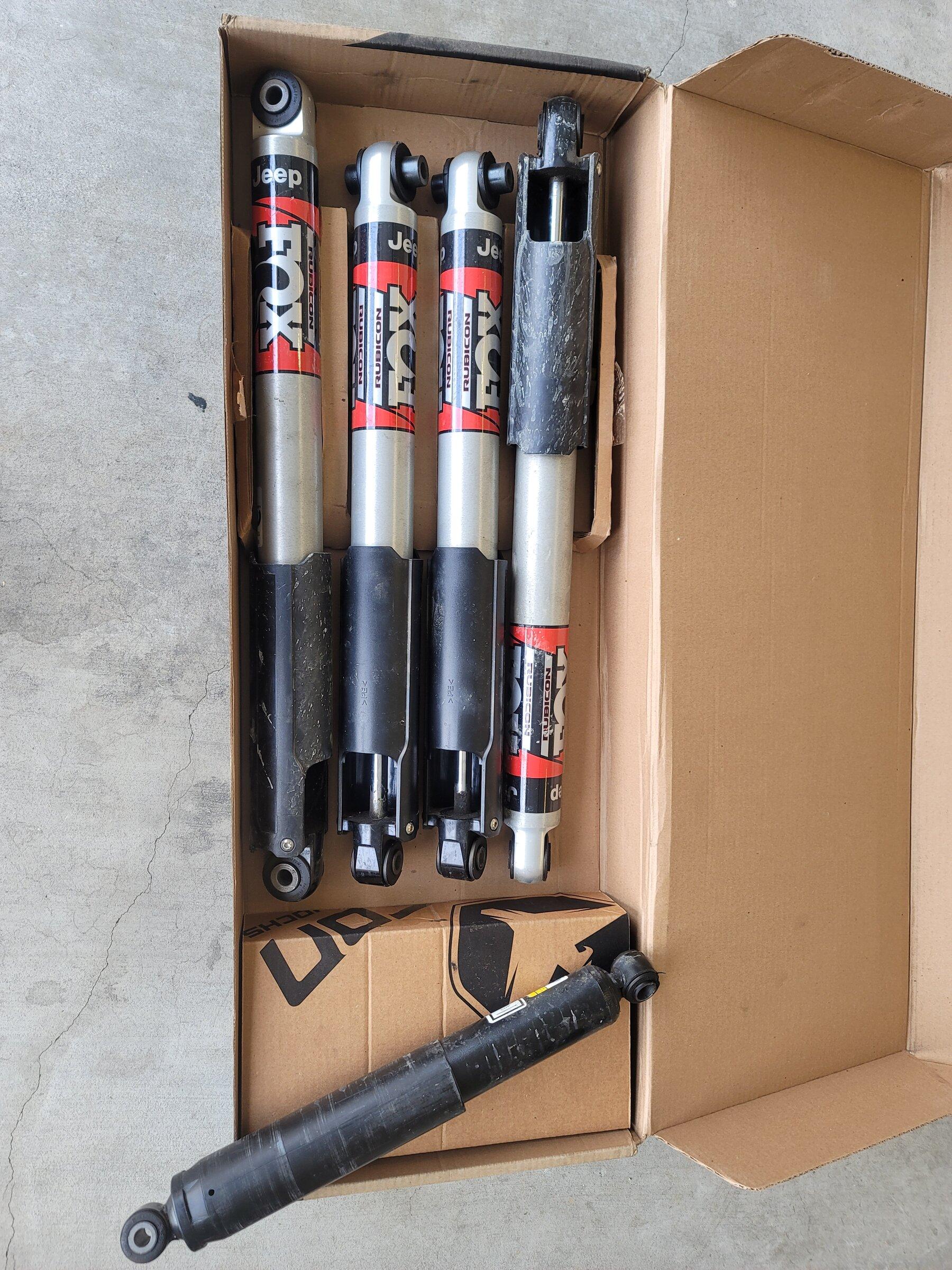 Jeep Gladiator Fox Rubicon shocks $100 (N. OC) 20220319_101934