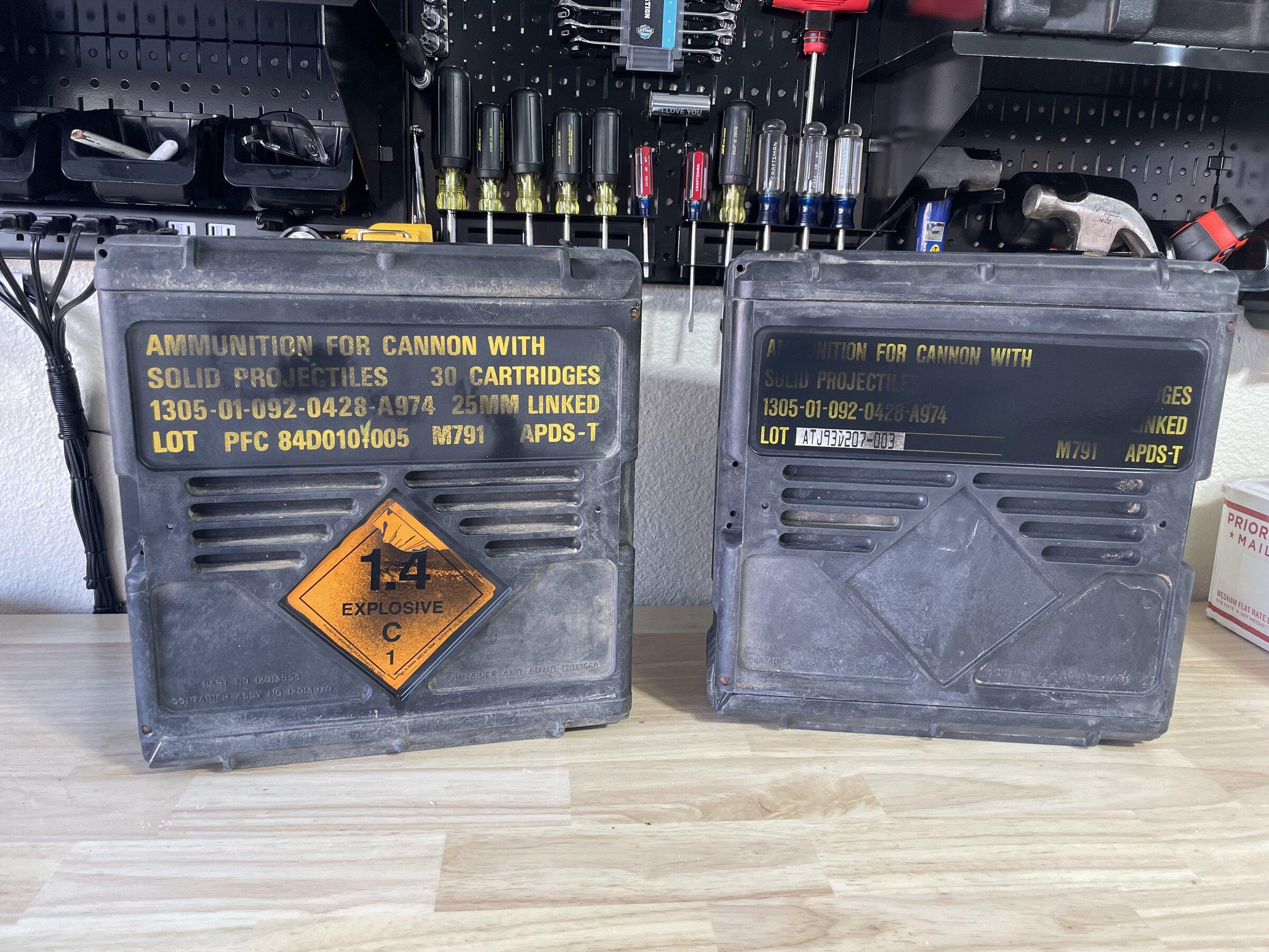Jeep Gladiator Swing-Out 25mm Ammo Cases! 0072B612-CB46-43F9-8A87-BB6D1C563993
