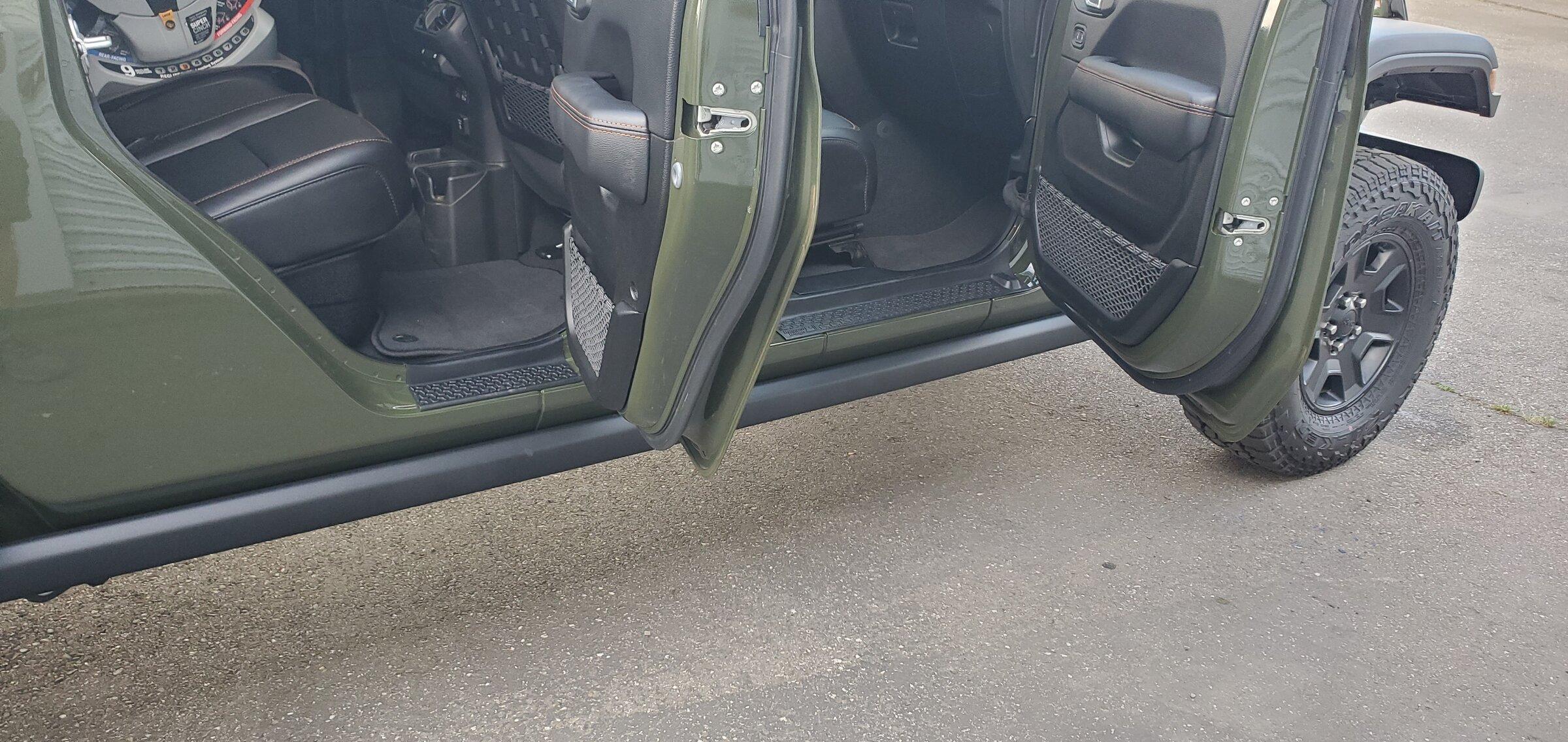 Jeep Gladiator Andrew's 2022 Sarge Green Mojave - Northern CA 20220326_171735