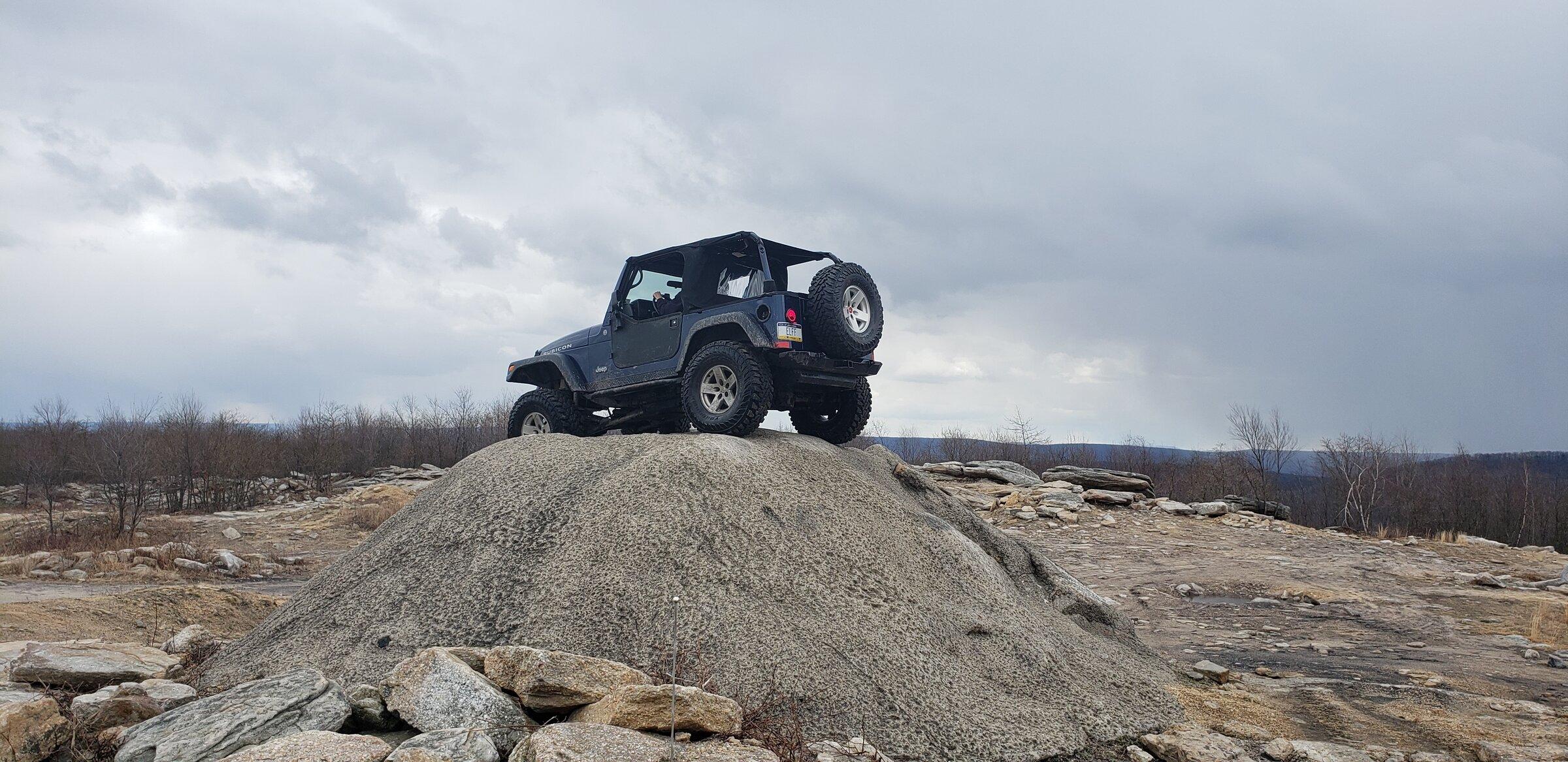 Jeep Gladiator Rausch Creek March 26th meetup 20220326_125638