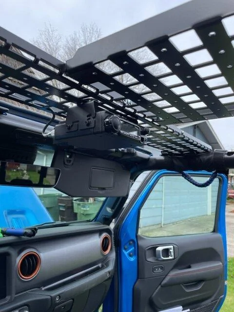 Jeep Gladiator CB and GMRS Install IMG_1791