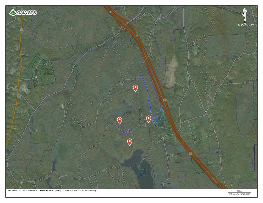 Jeep Gladiator Trails in Connecticut GaiaGPS_CT_Trails