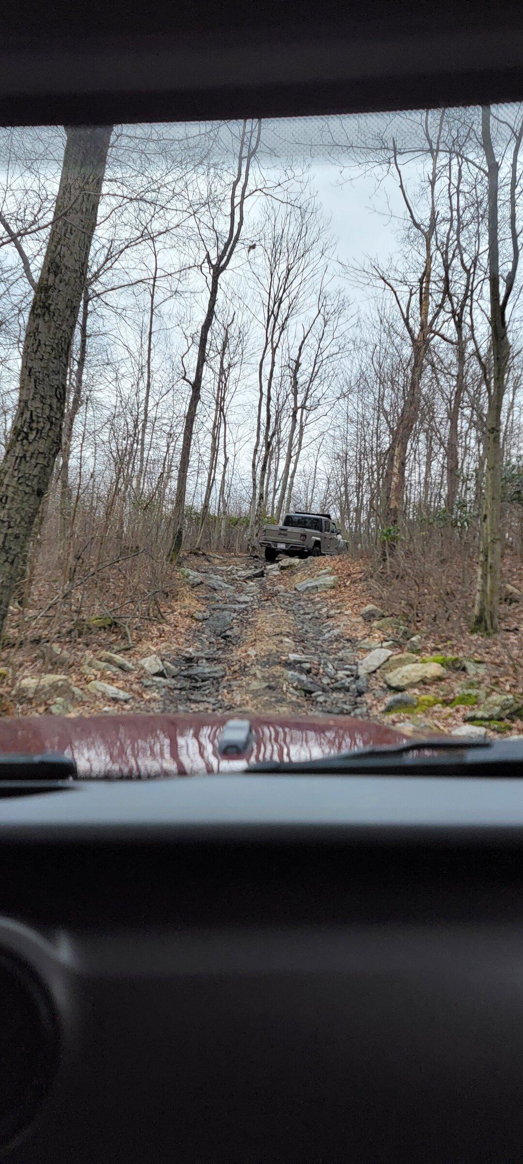 Jeep Gladiator Rausch Creek March 26th meetup 20220326_115157