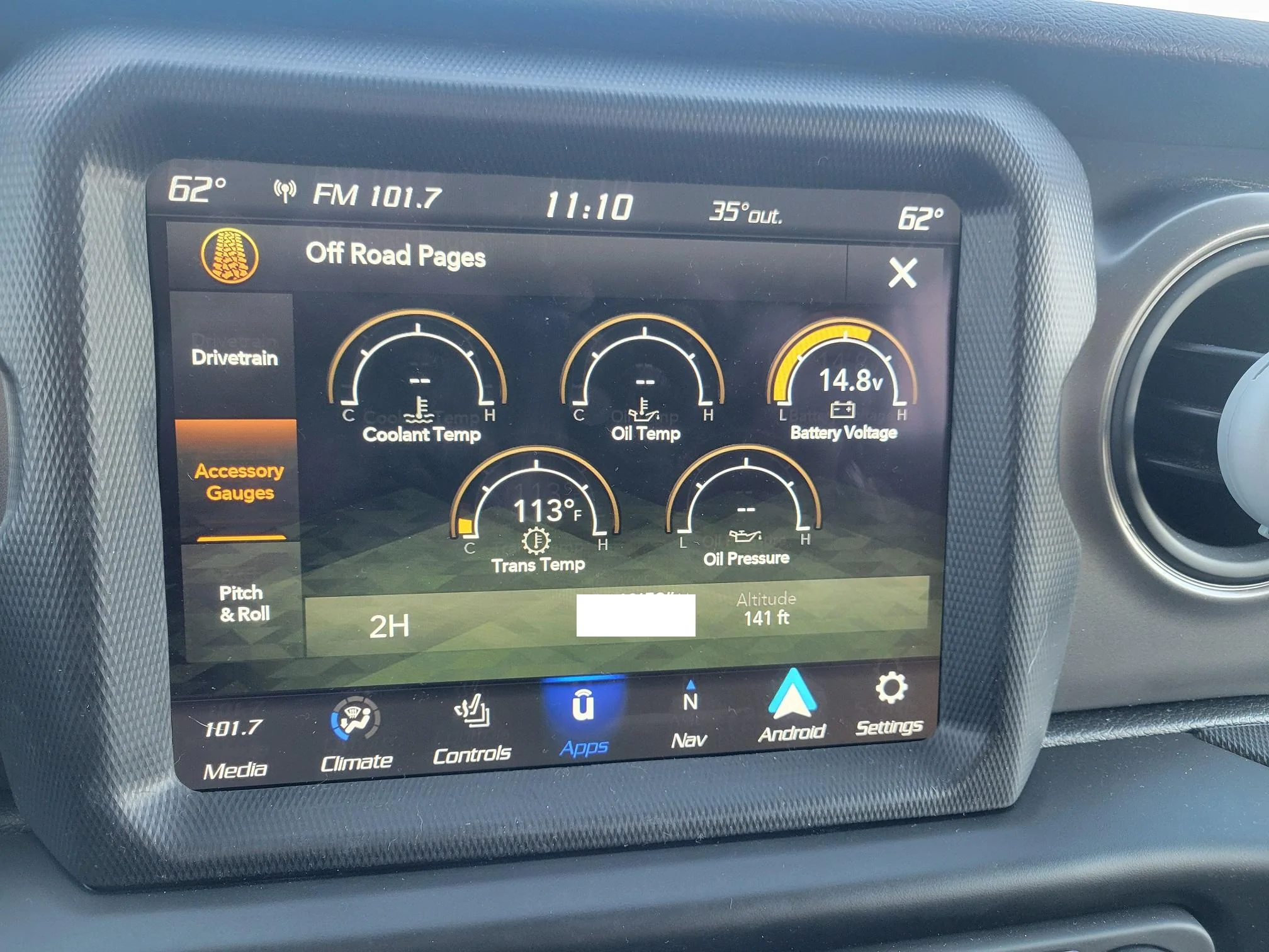Jeep Gladiator AlfaOBD settings 20220226_111020