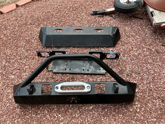 Jeep Gladiator Poison Spyder 19-57-010DBTP1 Bruizer Front Bumper for 18-22 Jeep Wrangler JL & Gladiator JT- FOR SALE $650 PSBrusiser1