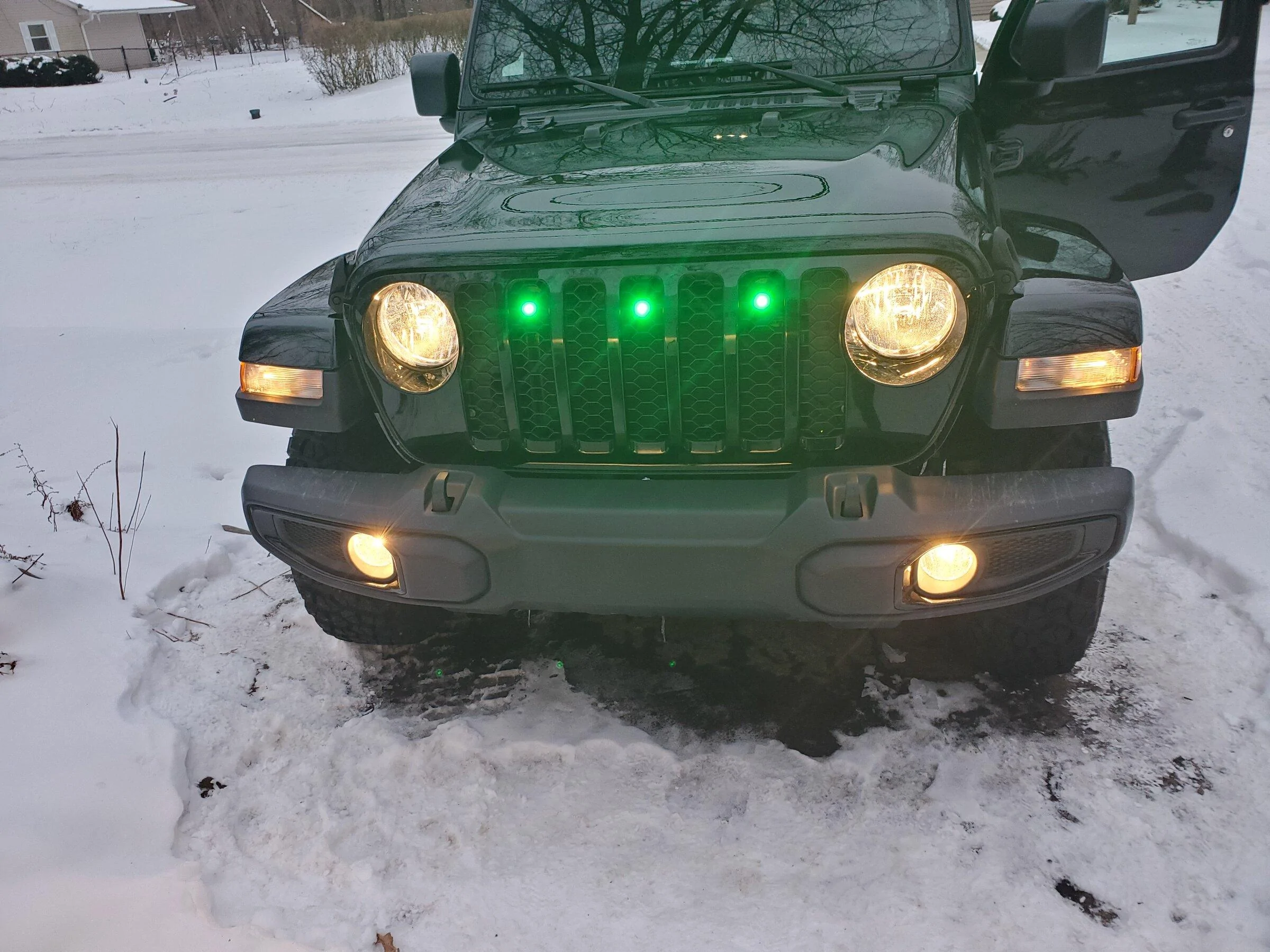 Jeep Gladiator Jeep gladiator prerunner lights 20210204_172818