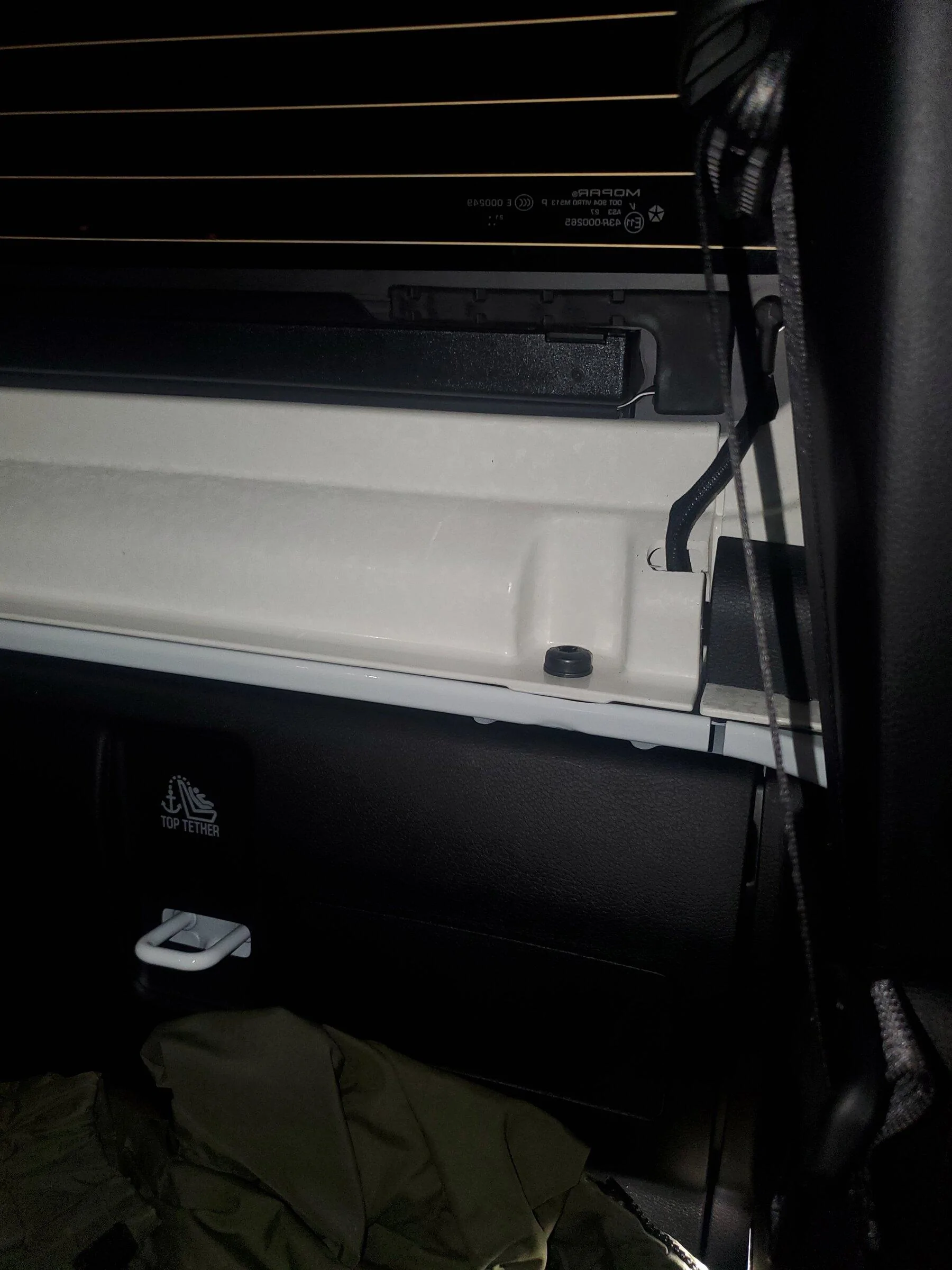 Jeep Gladiator Crack on back freedom panel 20220329_221326