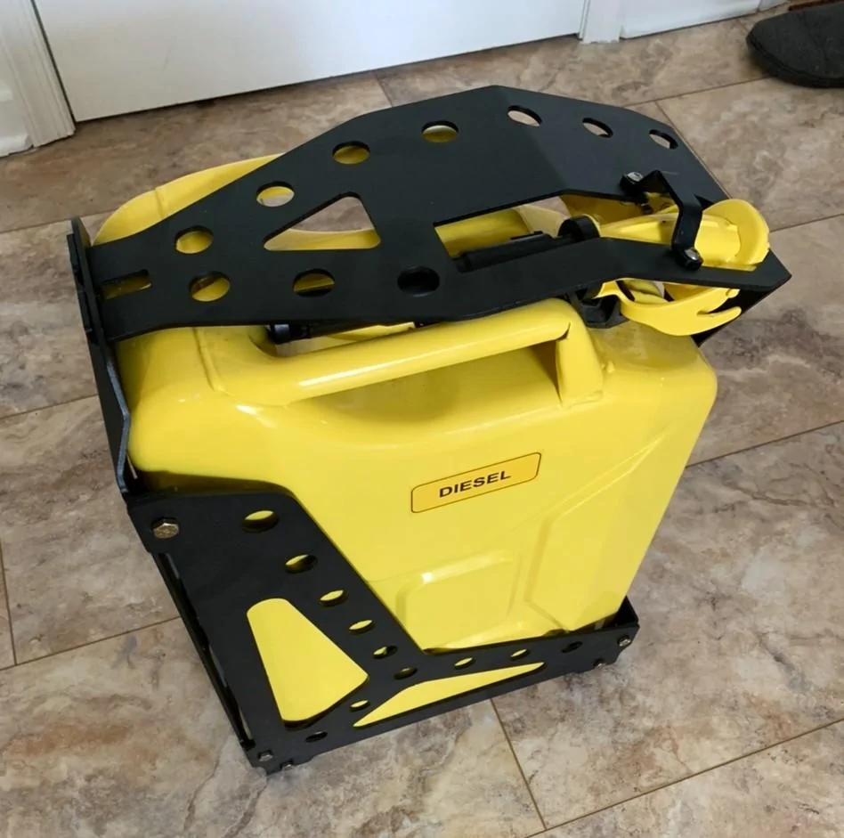 Jeep Gladiator Motobilt Jerry Can Mounts (Wavian in my case) sid