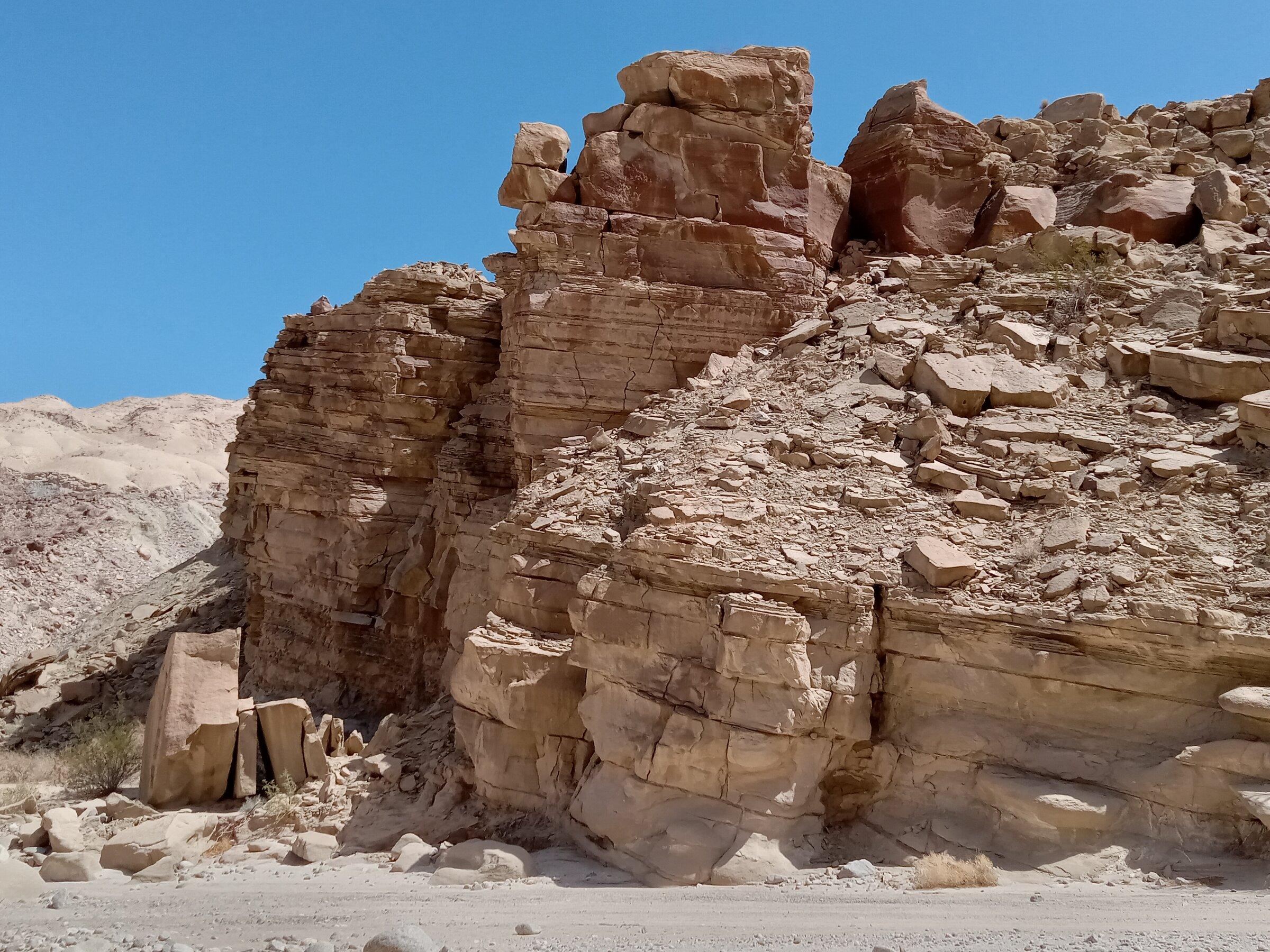 Jeep Gladiator Anza Borrego, Blair Valley,Diablo Drop Off, Fish Creek fishcreek formation