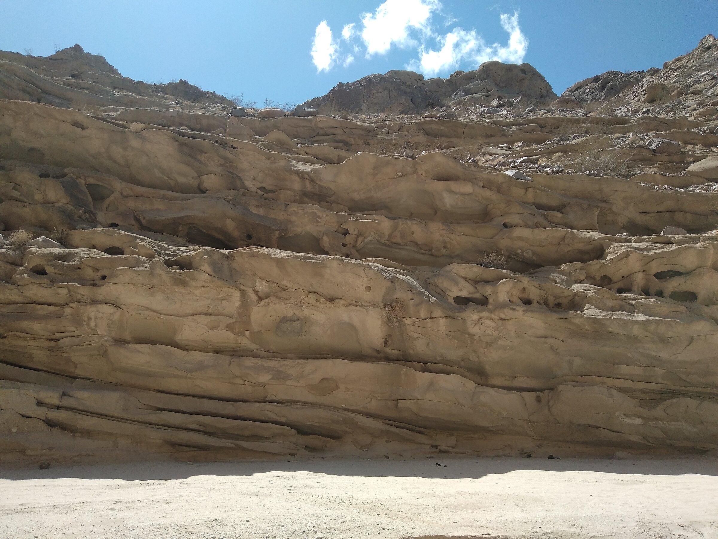 Jeep Gladiator Anza Borrego, Blair Valley,Diablo Drop Off, Fish Creek fishcreeksandstone2