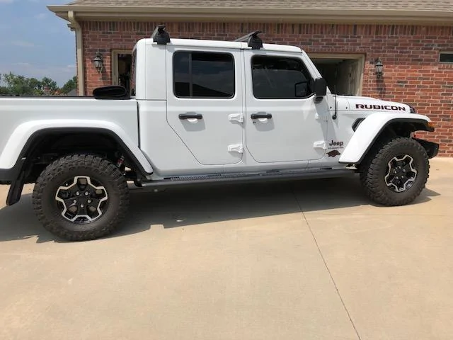 Jeep Gladiator Installing the Jeep JT Nerf Bars tomorrow! Rock Rails Installed B