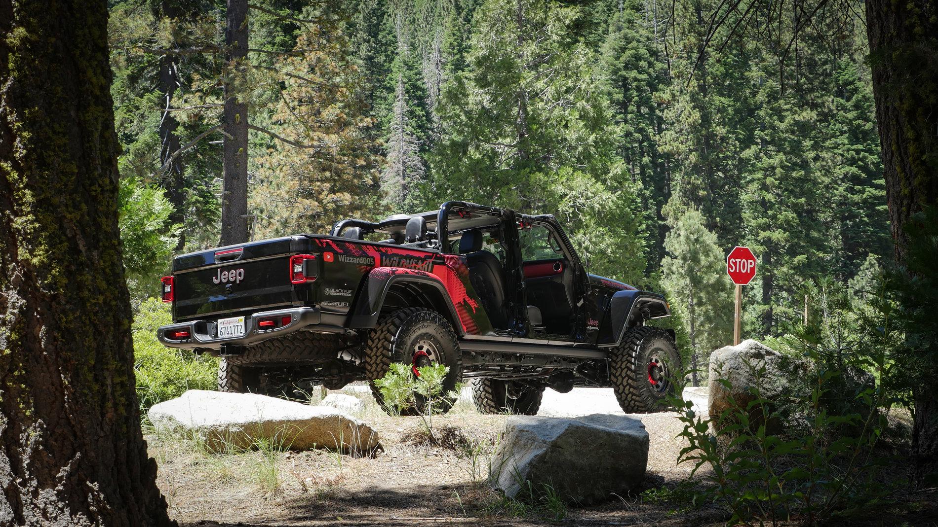 Jeep Gladiator WildHeart vs Rubicon Tail vs. Stock vs Lift vs No Lift P1030678