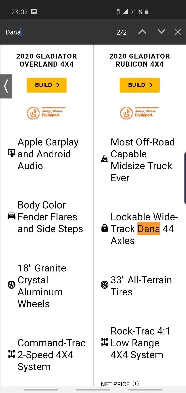 Jeep Gladiator high or low pinion axel? IxsPy1L