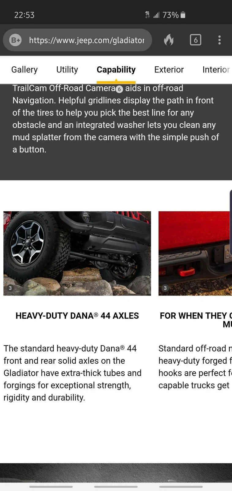 Jeep Gladiator high or low pinion axel? 7D89MEv