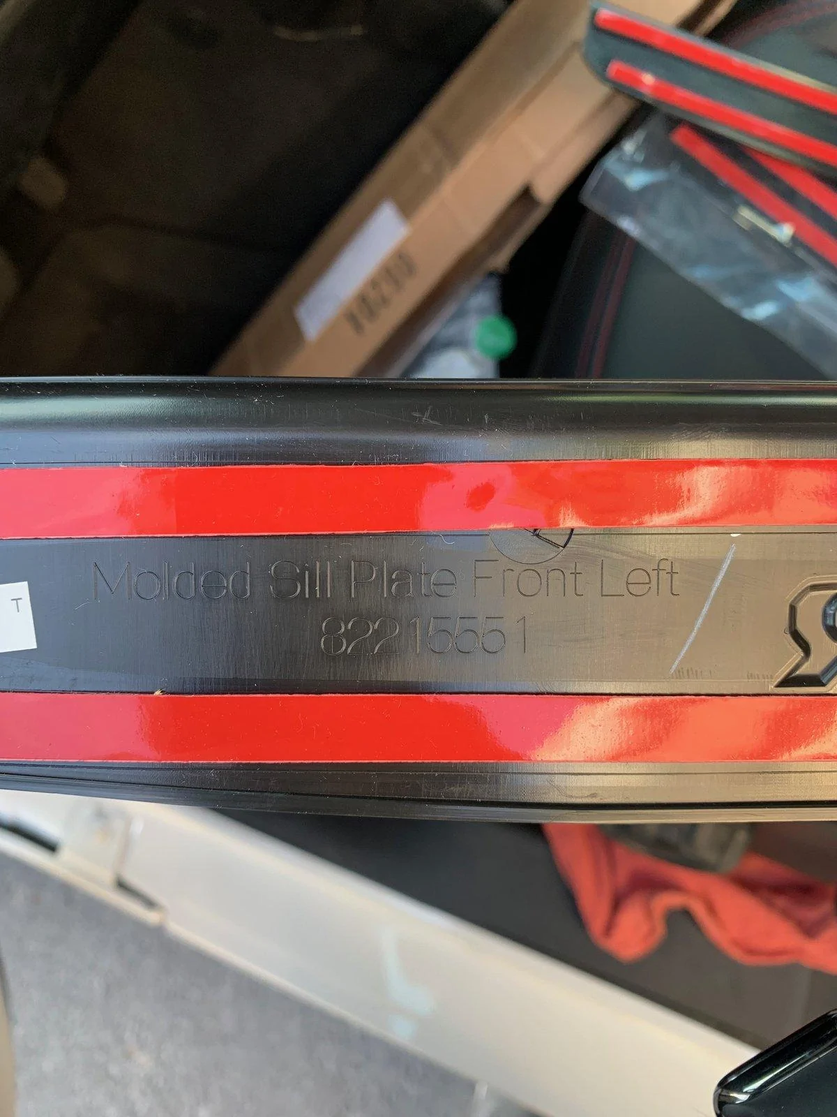 Jeep Gladiator Mopar Door Sill Guards Part #82215551 IMG_0855